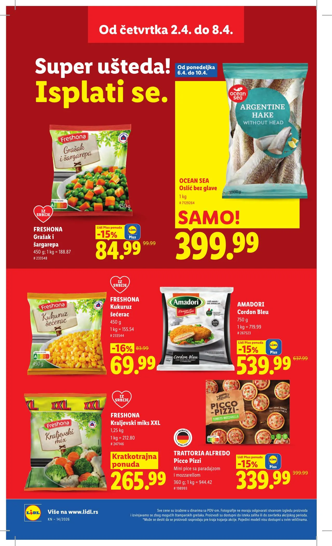 Lidl akciós újság Szerbia 04.02–04.08 – 24. oldal