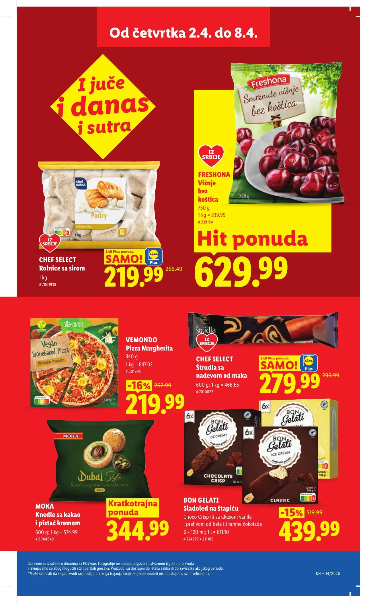 Lidl akciós újság Szerbia 04.02–04.08 – 25. oldal