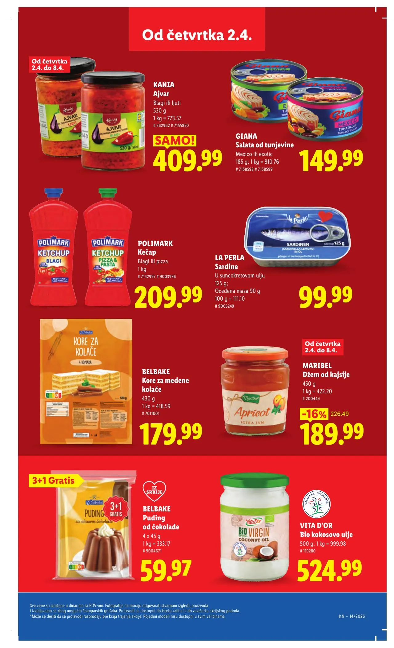 Lidl akciós újság Szerbia 04.02–04.08 – 27. oldal