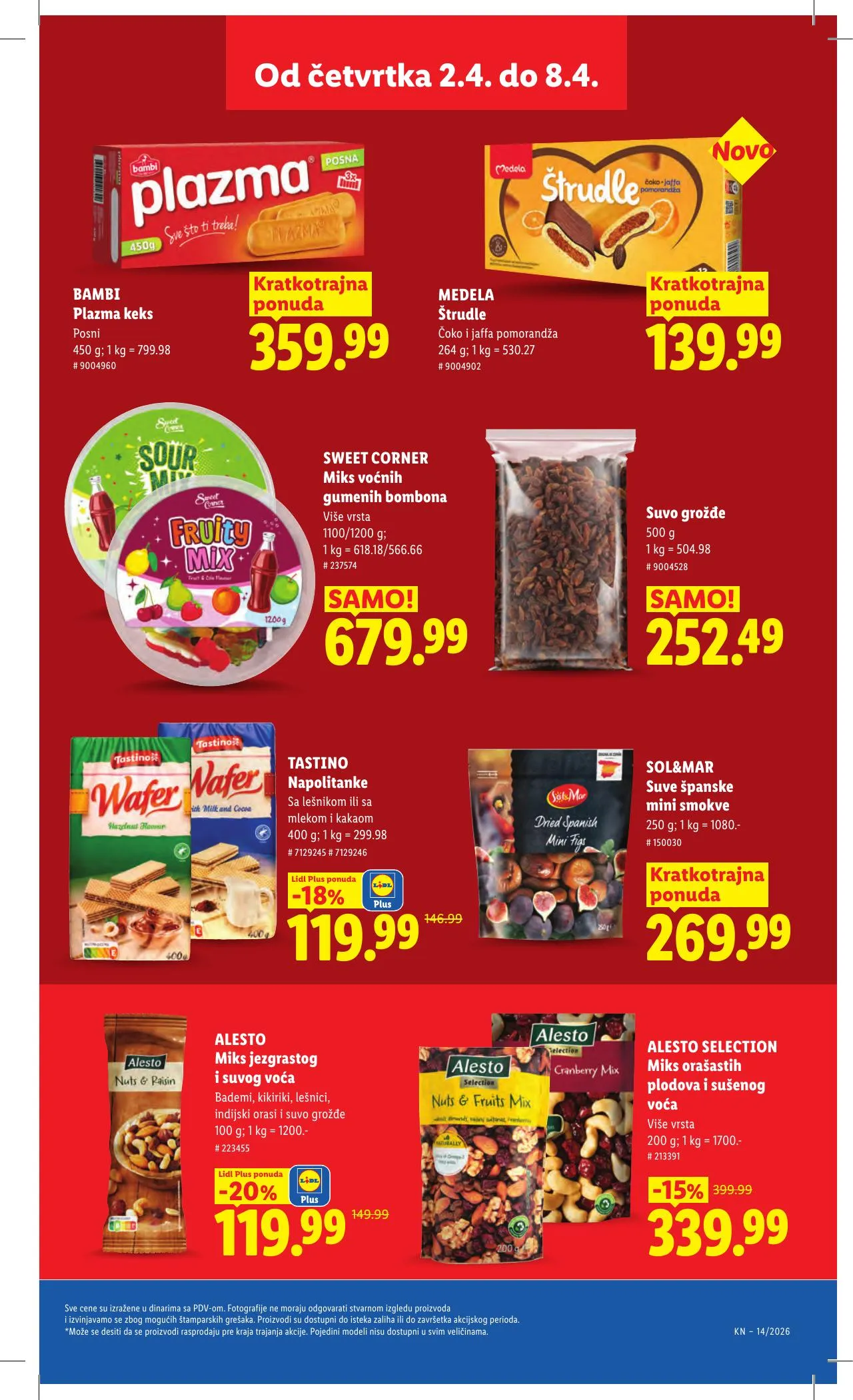 Lidl akciós újság Szerbia 04.02–04.08 – 29. oldal
