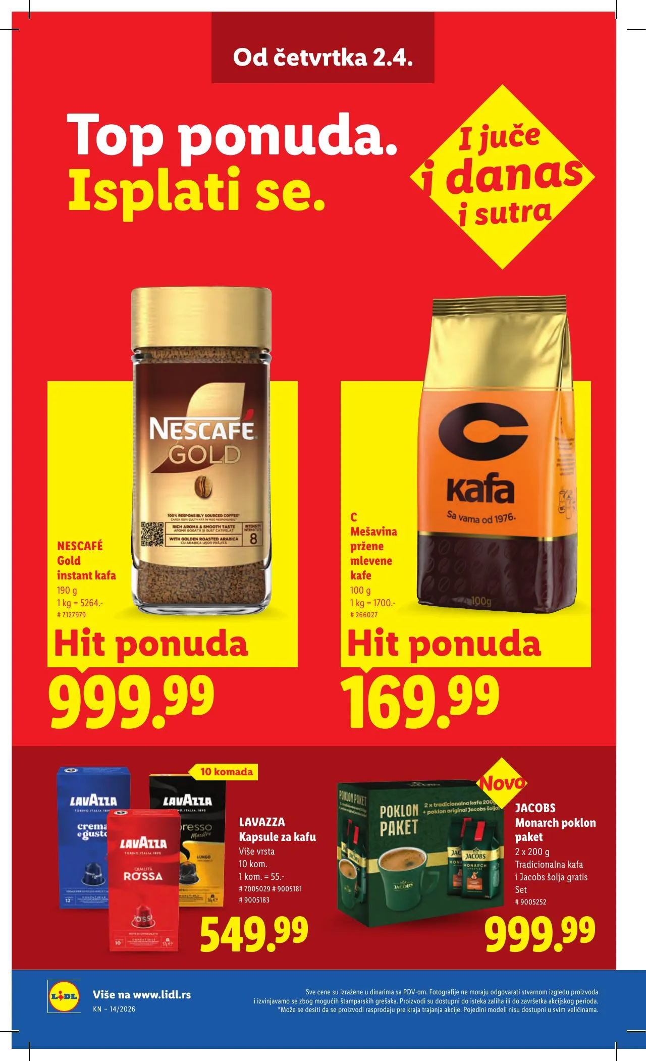 Lidl akciós újság Szerbia 04.02–04.08 – 30. oldal