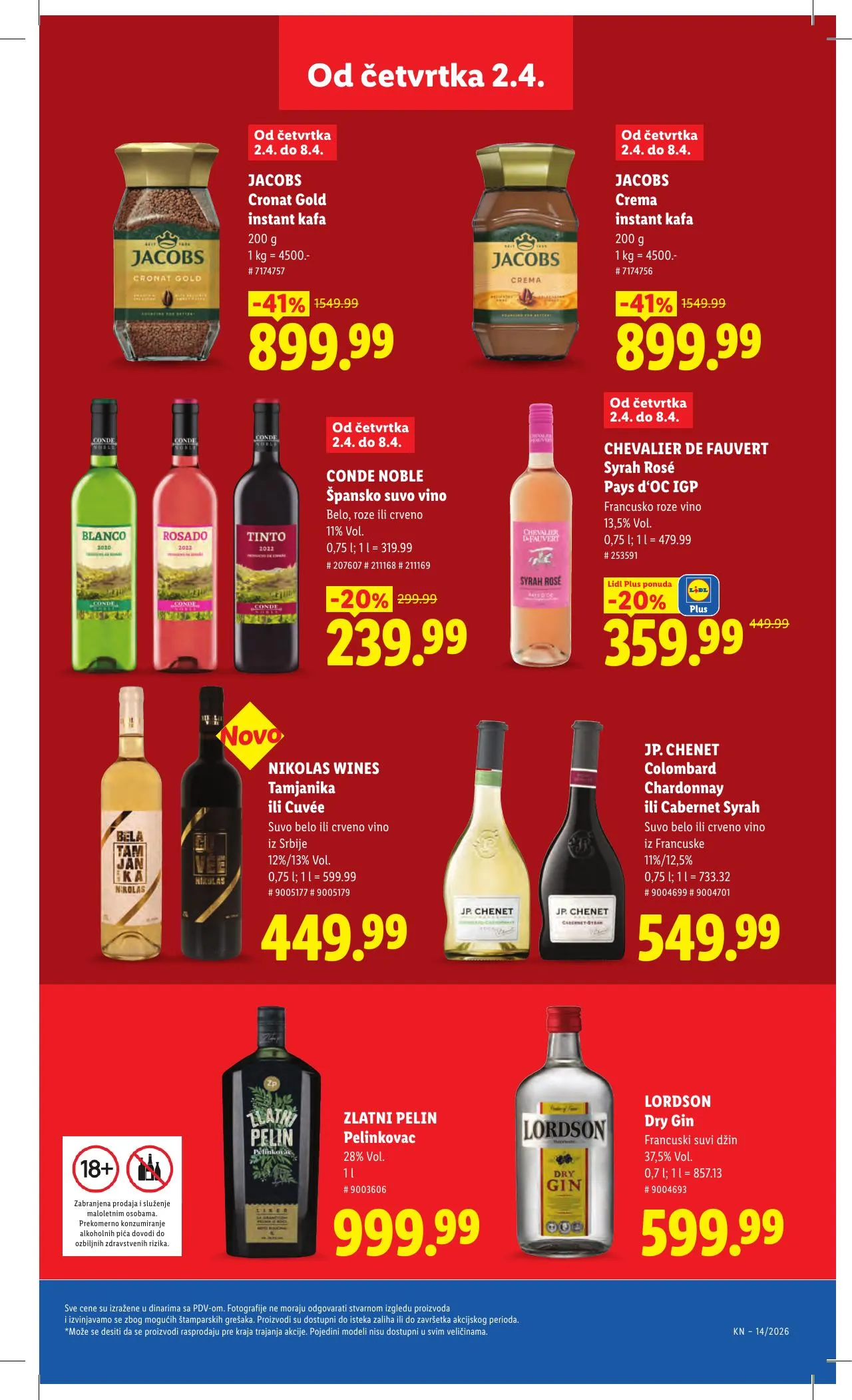 Lidl akciós újság Szerbia 04.02–04.08 – 31. oldal