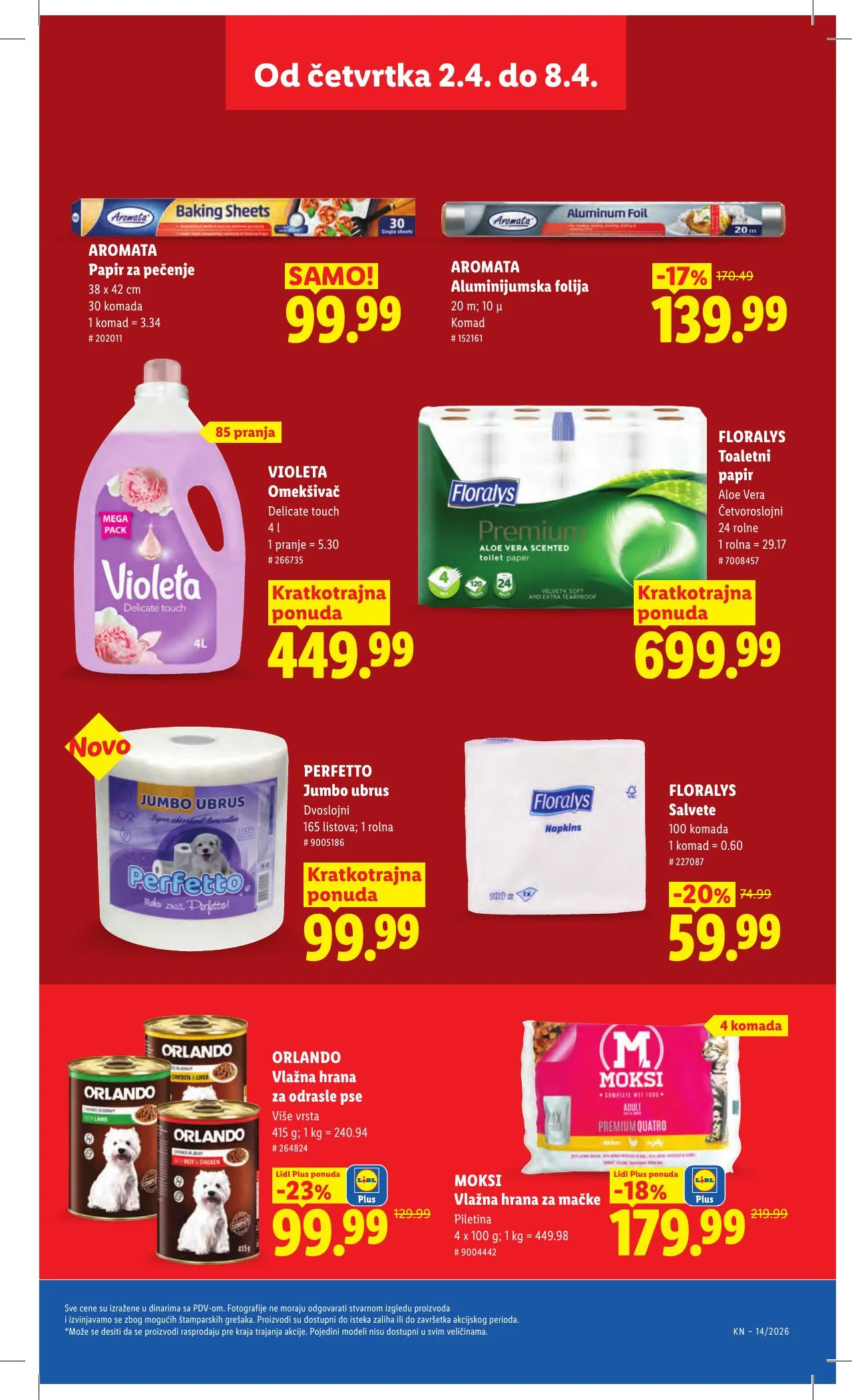 Lidl akciós újság Szerbia 04.02–04.08 – 35. oldal