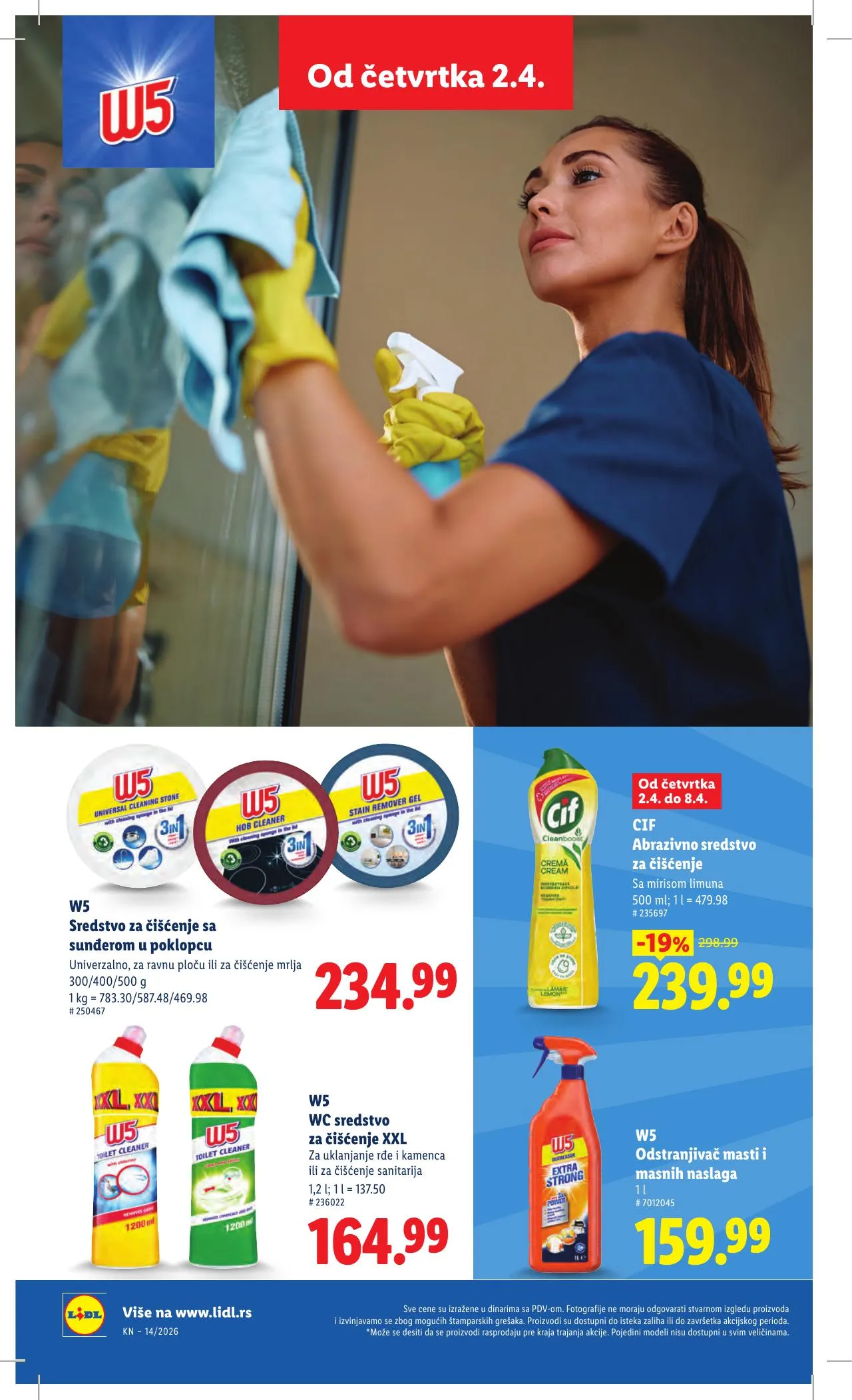 Lidl akciós újság Szerbia 04.02–04.08 – 38. oldal