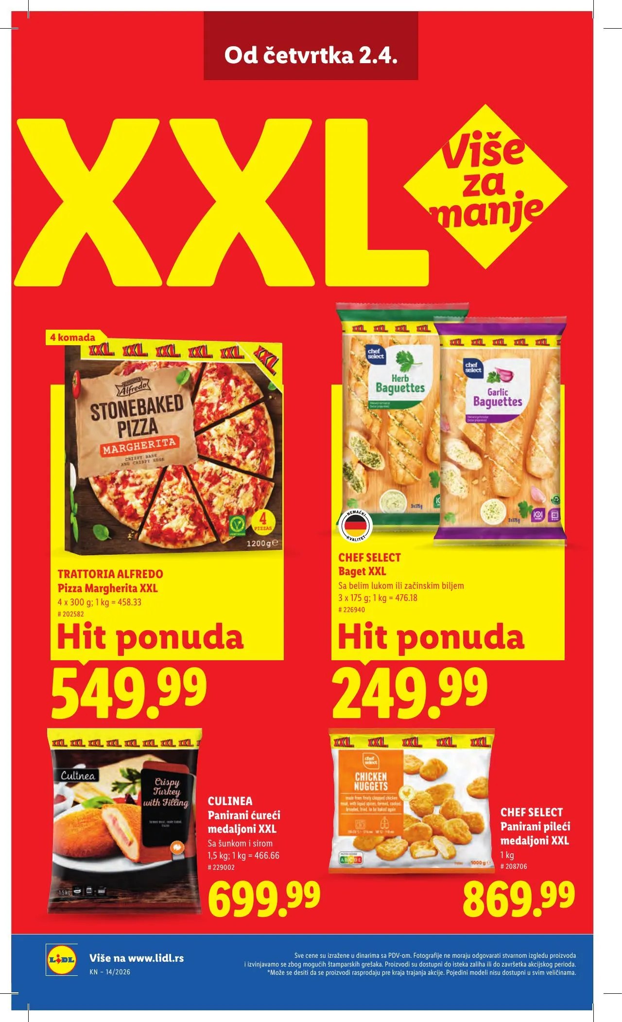 Lidl akciós újság Szerbia 04.02–04.08 – 48. oldal