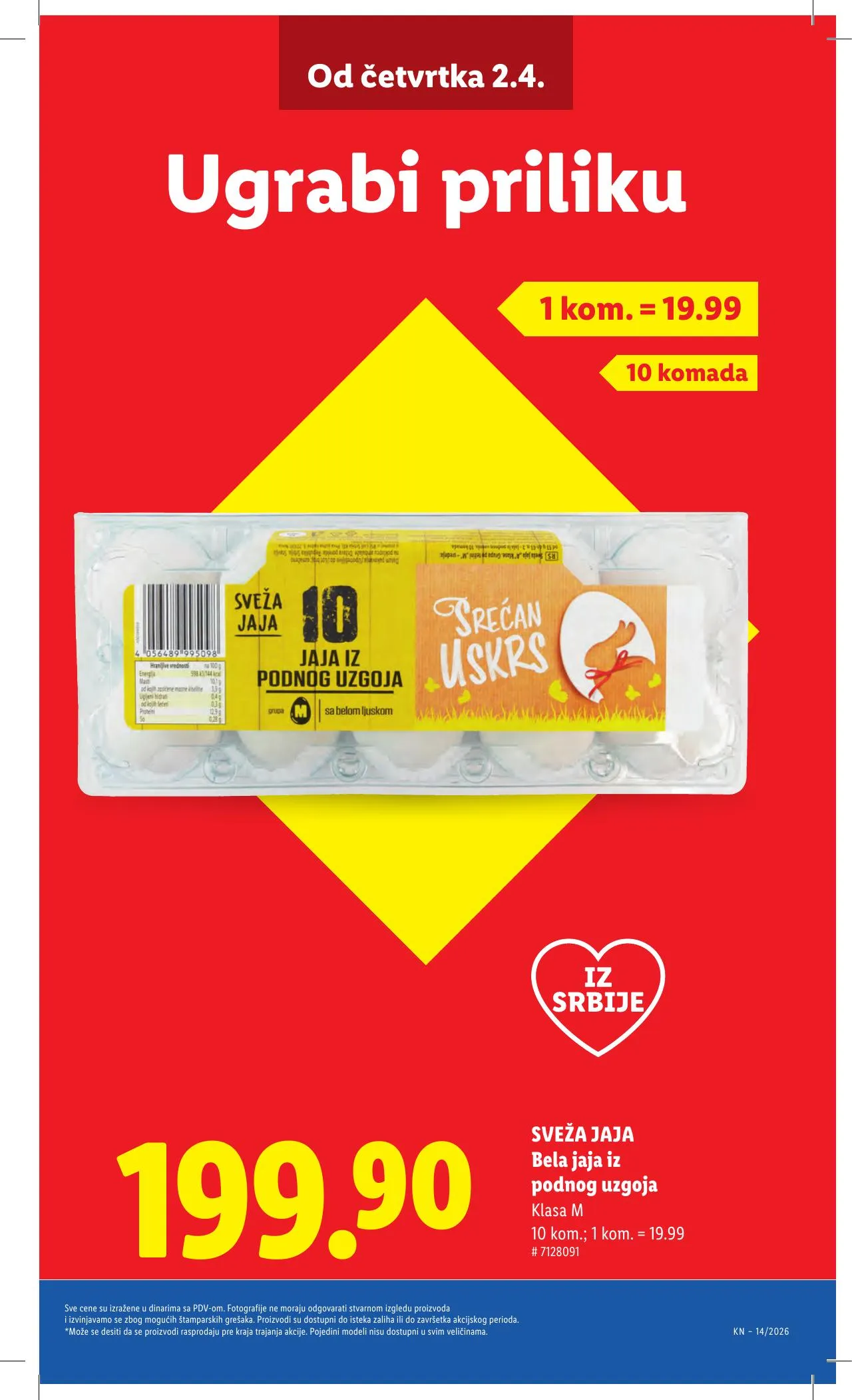 Lidl akciós újság Szerbia 04.02–04.08 – 5. oldal
