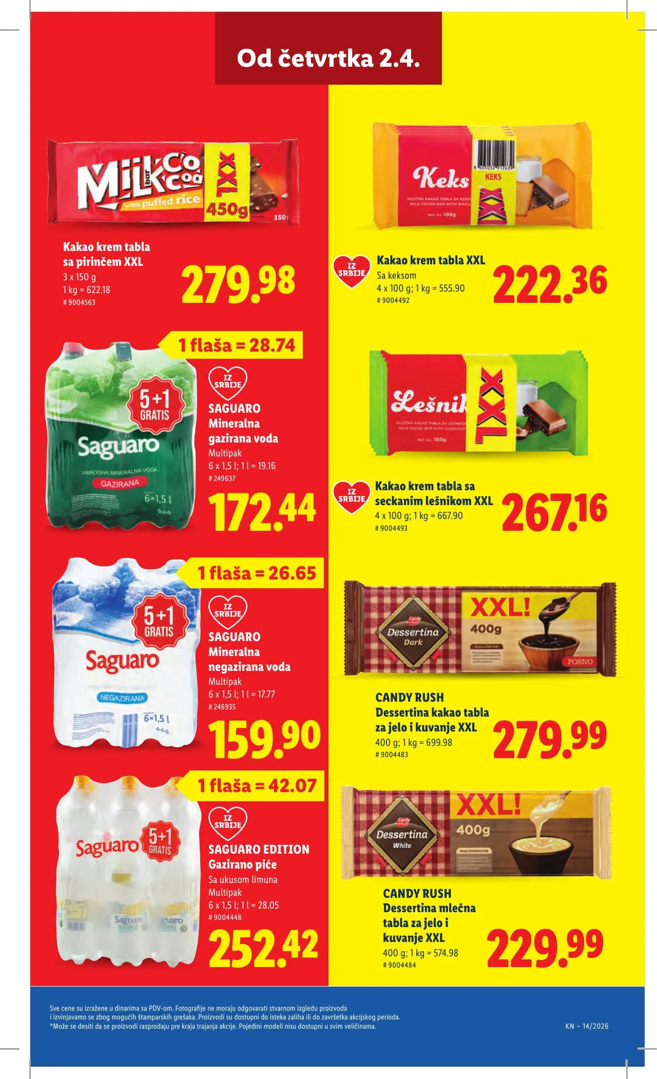 Lidl akciós újság Szerbia 04.02–04.08 – 51. oldal