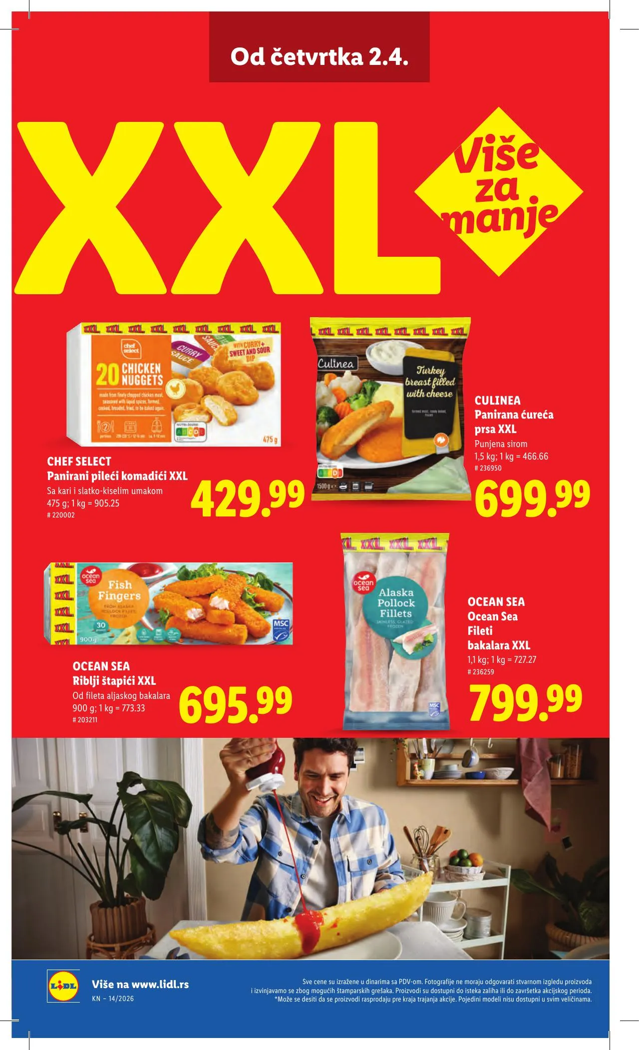 Lidl akciós újság Szerbia 04.02–04.08 – 52. oldal