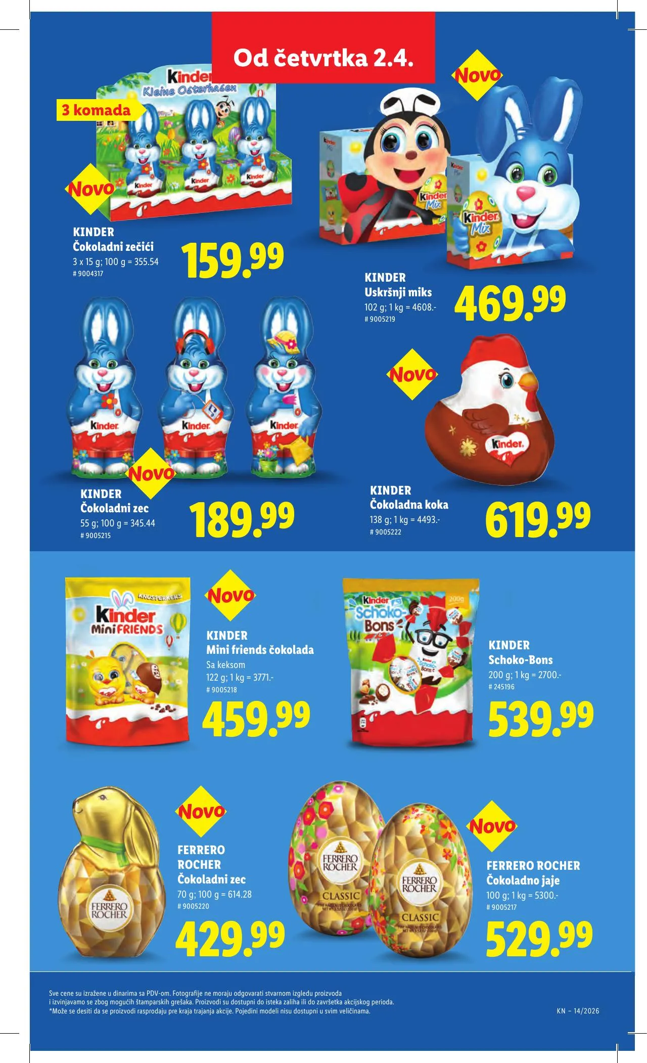Lidl akciós újság Szerbia 04.02–04.08 – 59. oldal