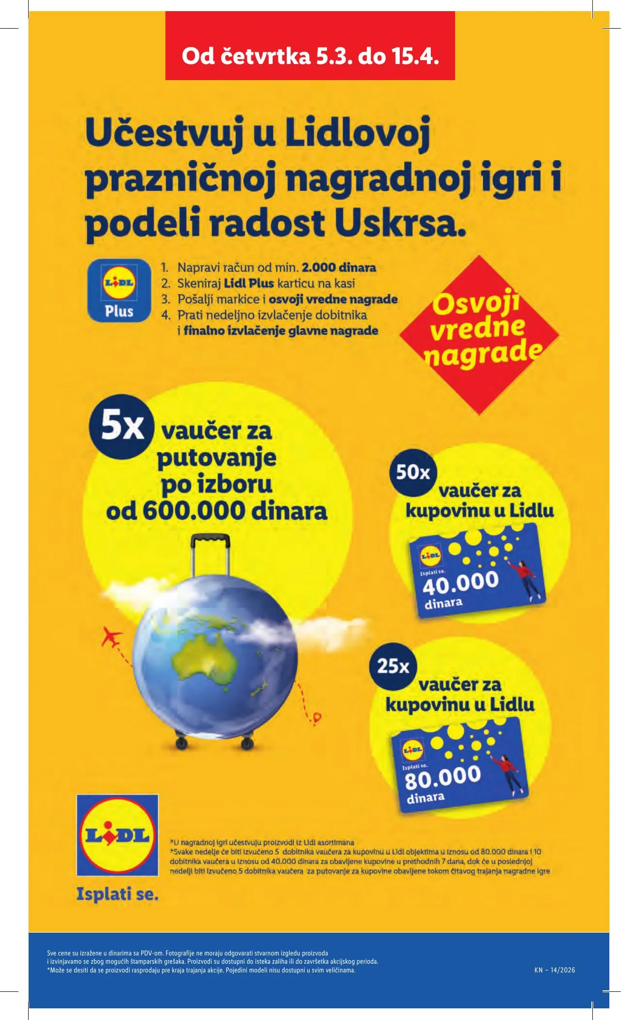 Lidl akciós újság Szerbia 04.02–04.08 – 61. oldal
