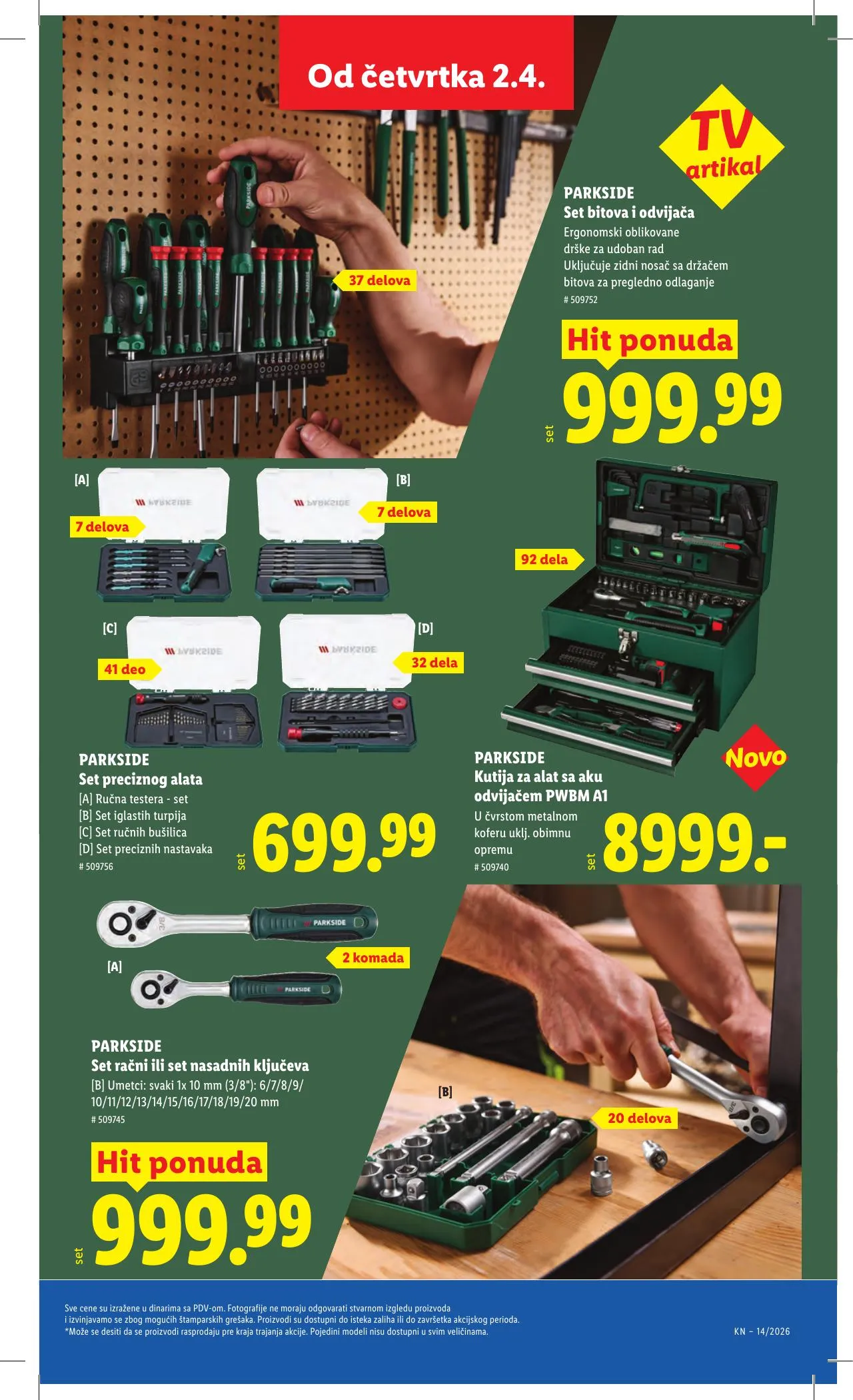 Lidl akciós újság Szerbia 04.02–04.08 – 67. oldal
