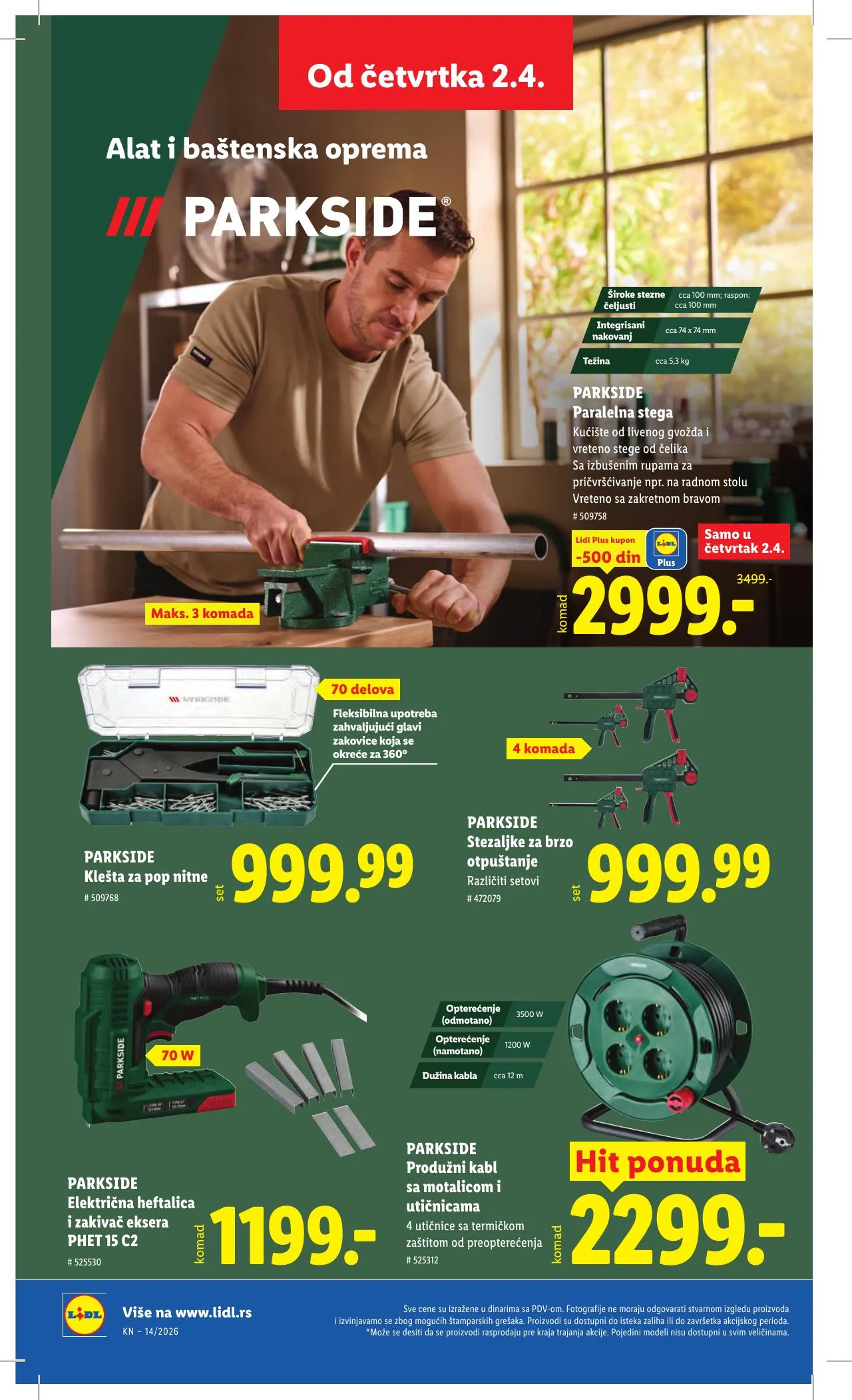 Lidl akciós újság Szerbia 04.02–04.08 – 68. oldal