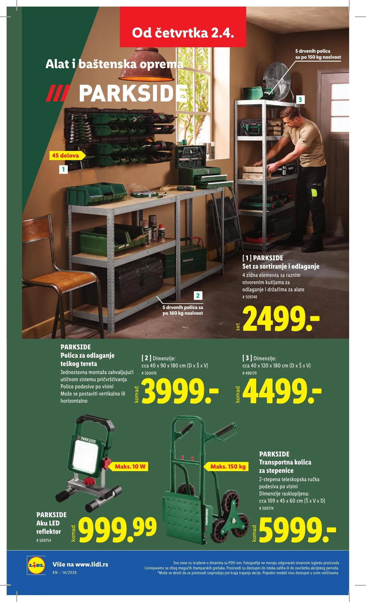 Lidl akciós újság Szerbia 04.02–04.08 – 70. oldal