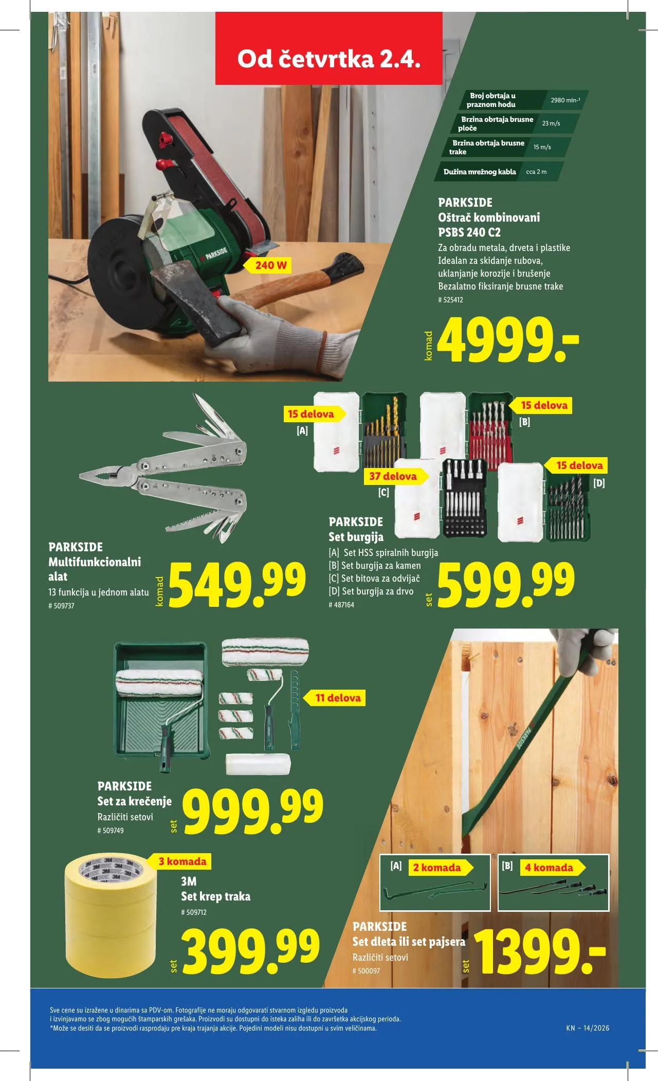 Lidl akciós újság Szerbia 04.02–04.08 – 71. oldal
