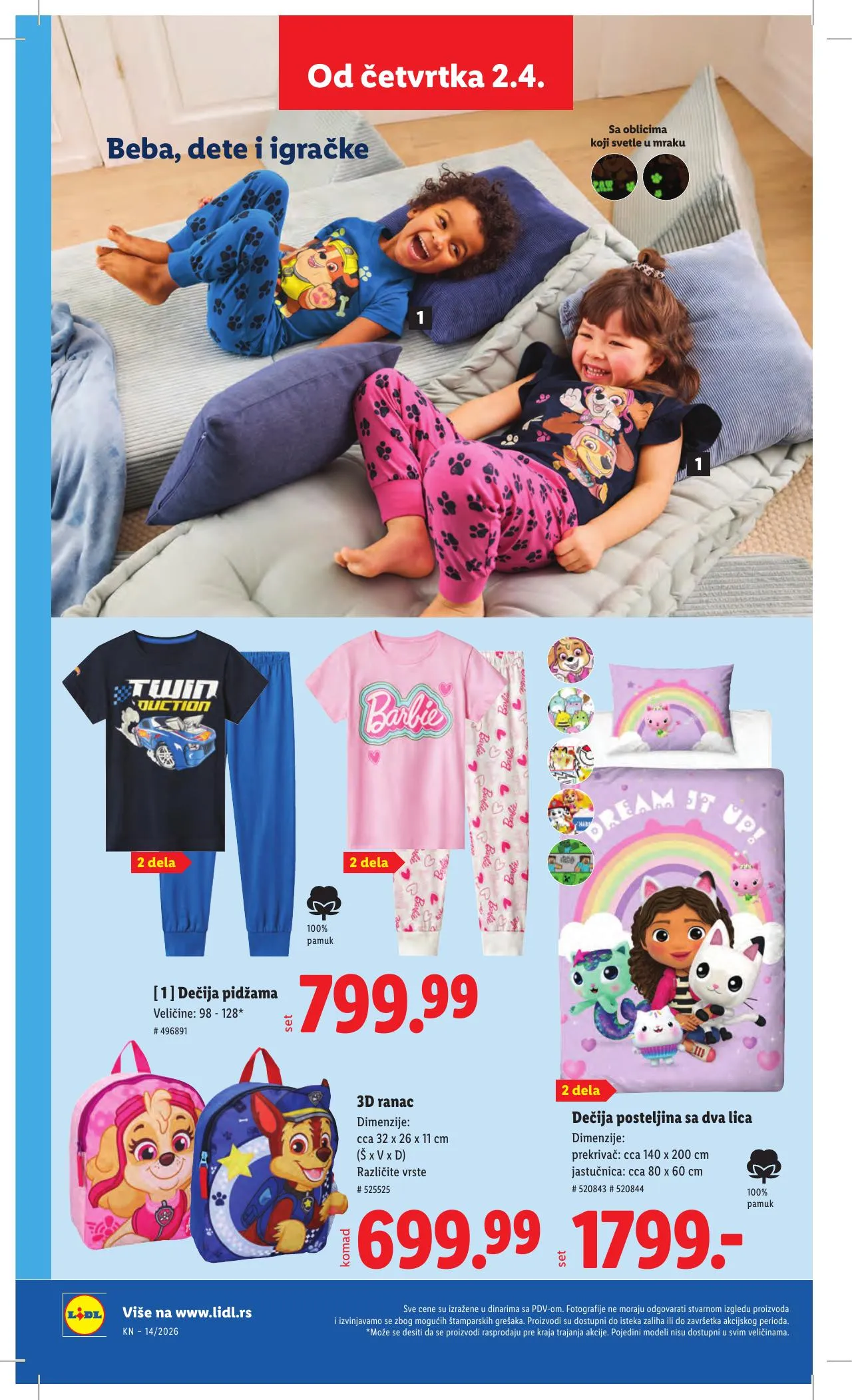 Lidl akciós újság Szerbia 04.02–04.08 – 72. oldal