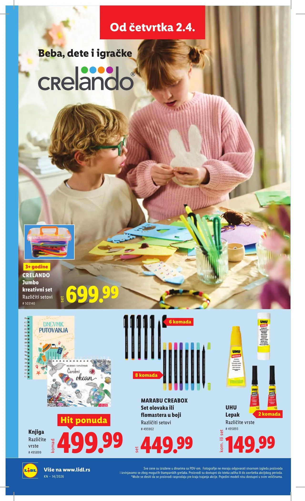 Lidl akciós újság Szerbia 04.02–04.08 – 74. oldal