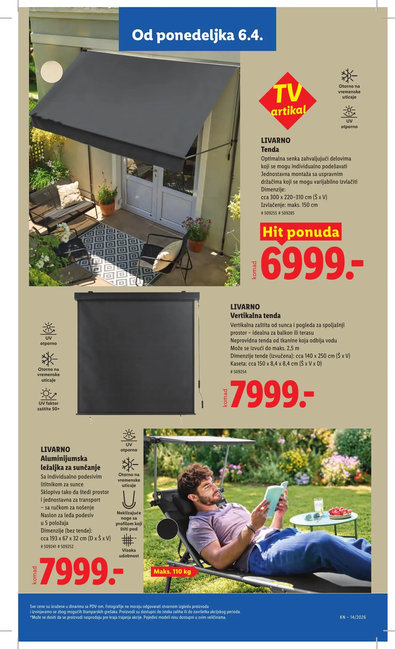 Lidl akciós újság Szerbia 04.02–04.08 – 77. oldal