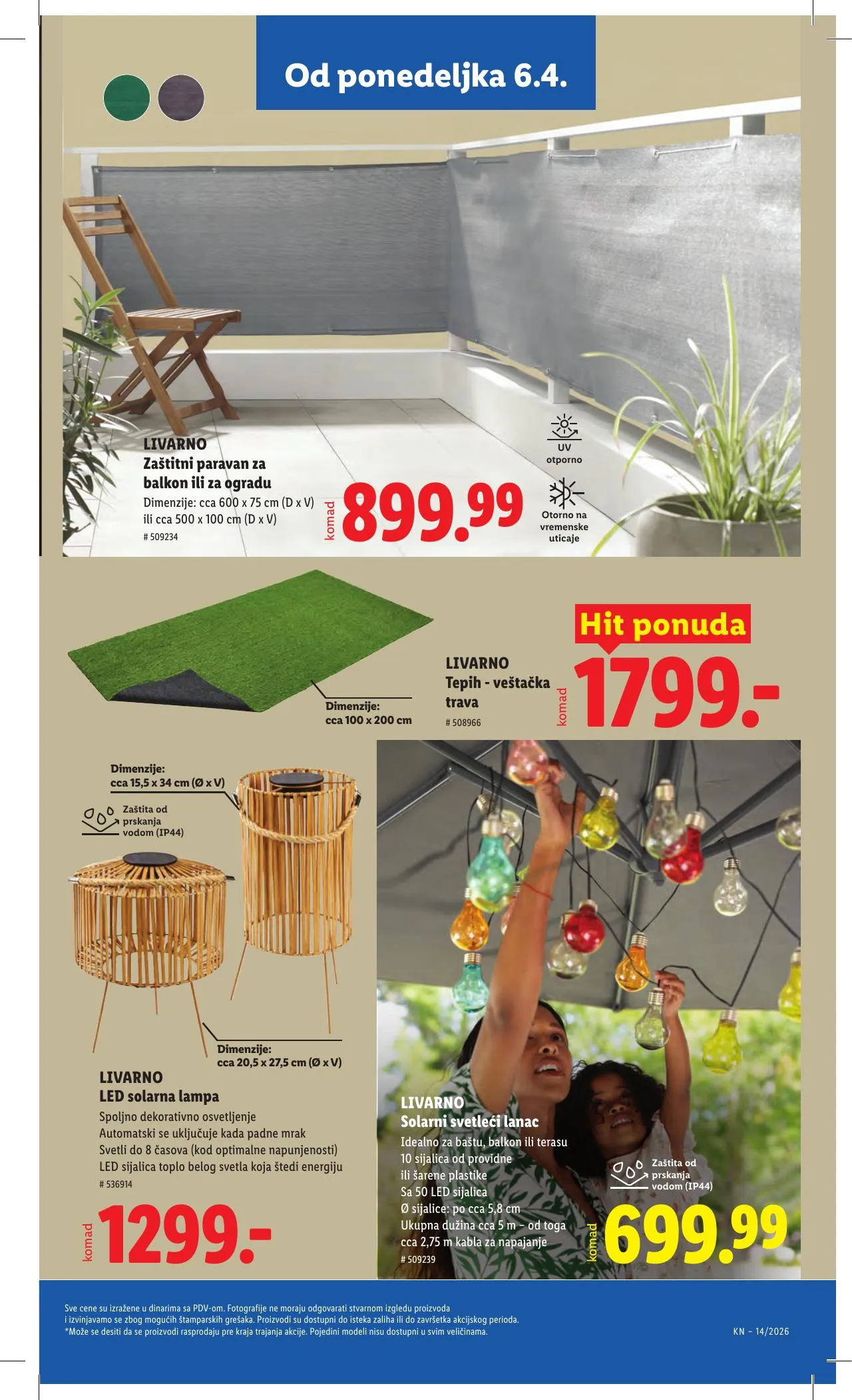 Lidl akciós újság Szerbia 04.02–04.08 – 79. oldal