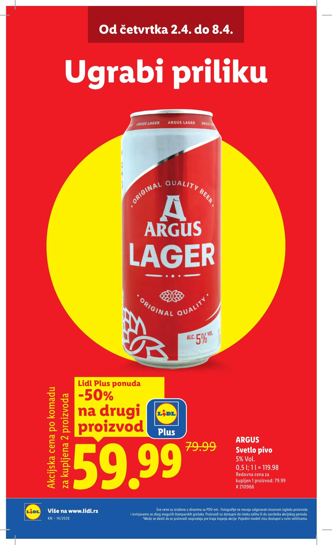 Lidl akciós újság Szerbia 04.02–04.08 – 8. oldal
