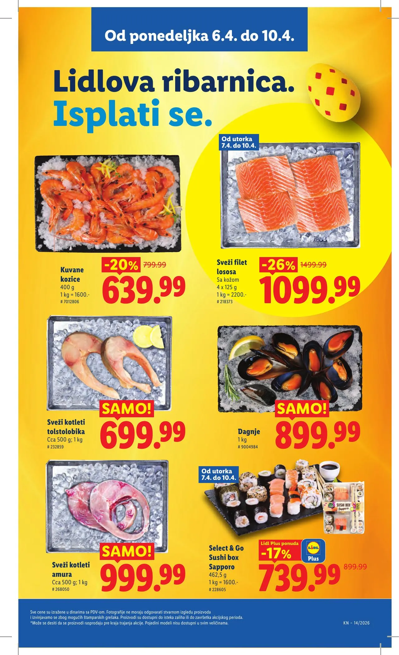 Lidl akciós újság Szerbia 04.02–04.08 – 89. oldal