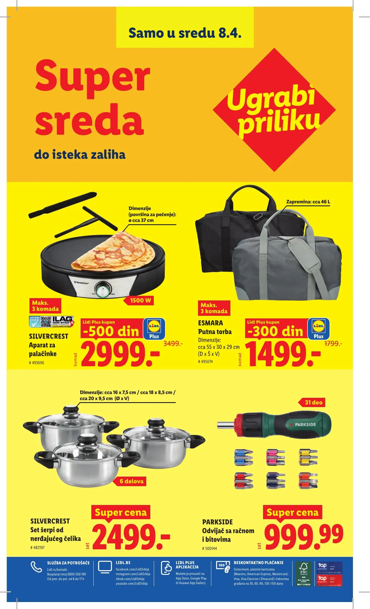 Lidl akciós újság Szerbia 04.02–04.08 – 90. oldal