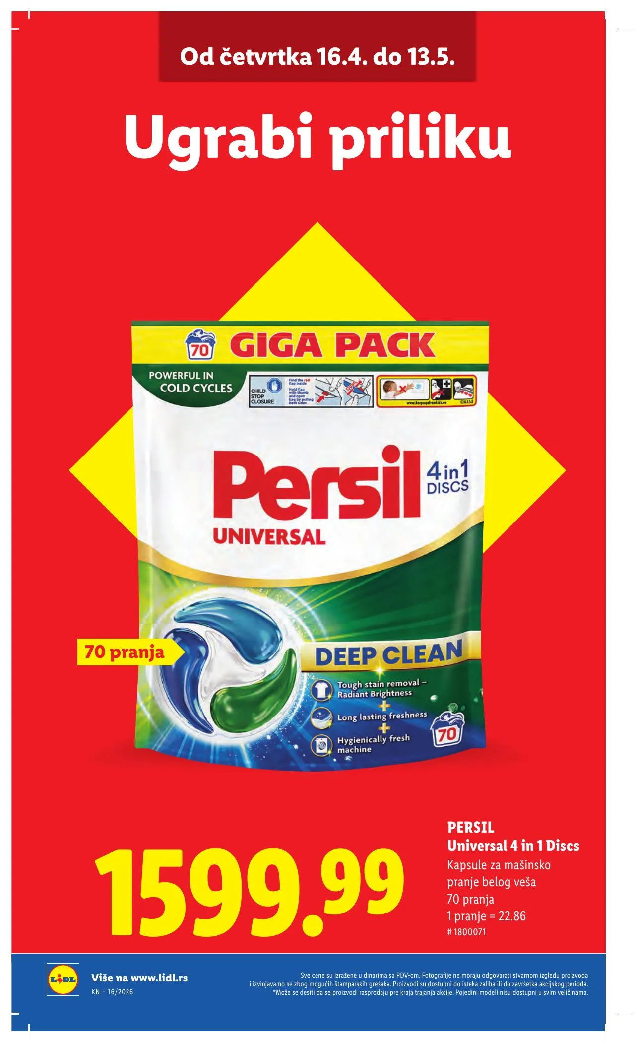 Lidl akciós újság Szerbia 04.16–04.22 – 10. oldal