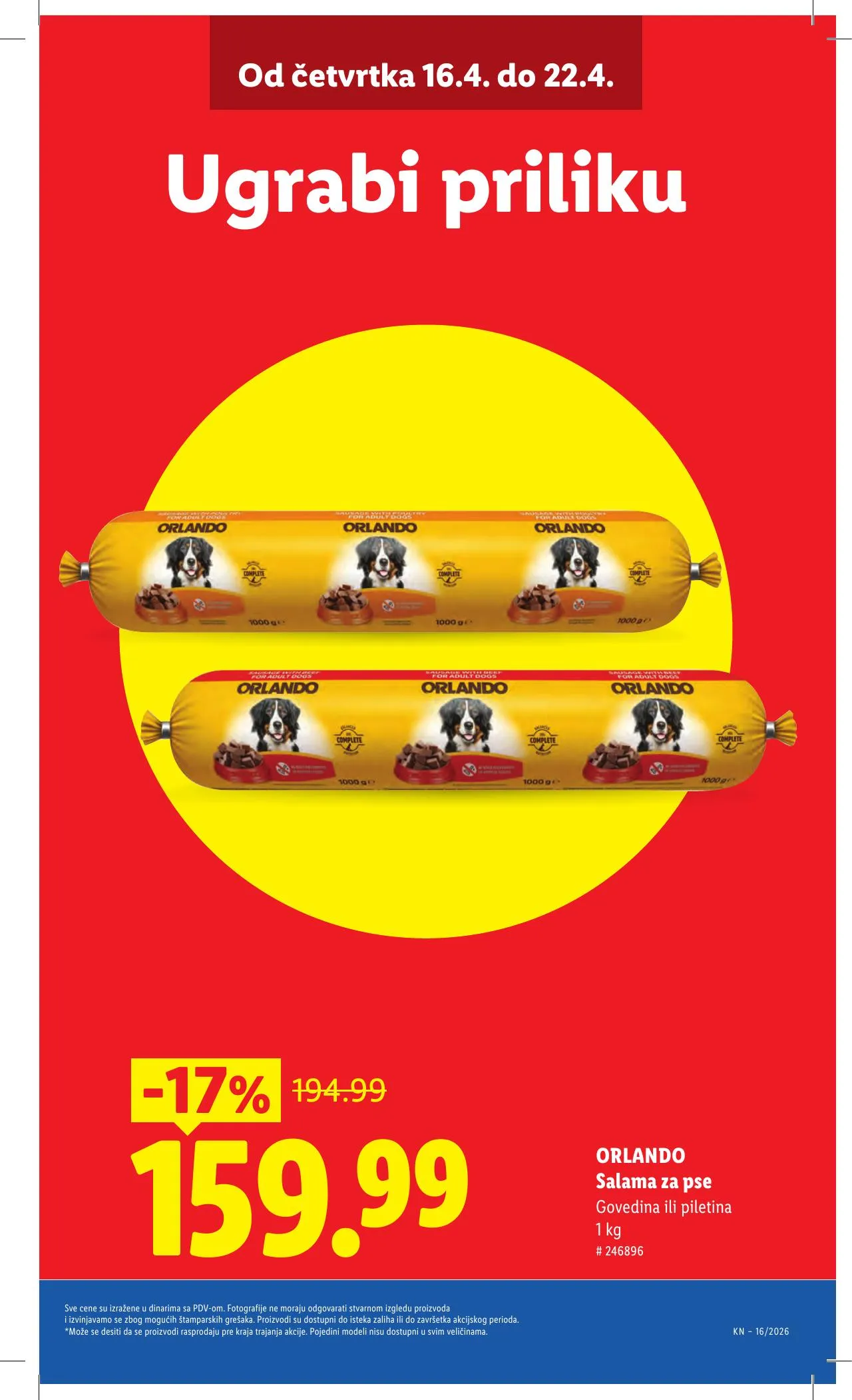 Lidl akciós újság Szerbia 04.16–04.22 – 11. oldal