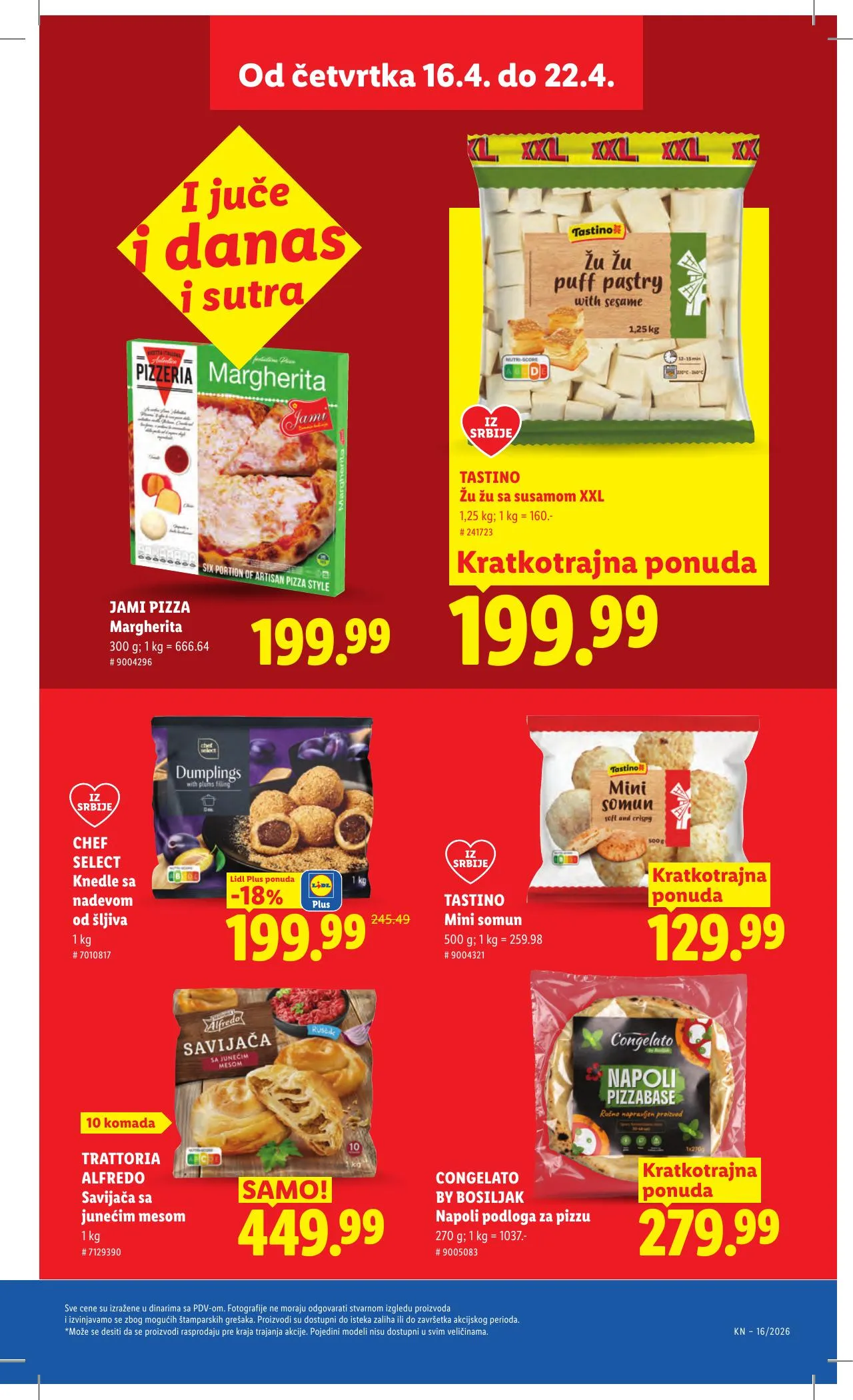 Lidl akciós újság Szerbia 04.16–04.22 – 23. oldal