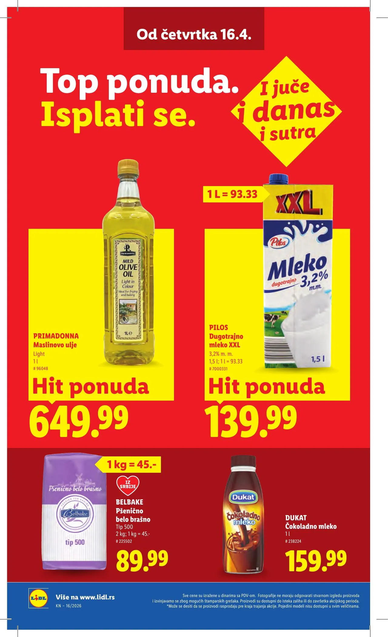 Lidl akciós újság Szerbia 04.16–04.22 – 24. oldal