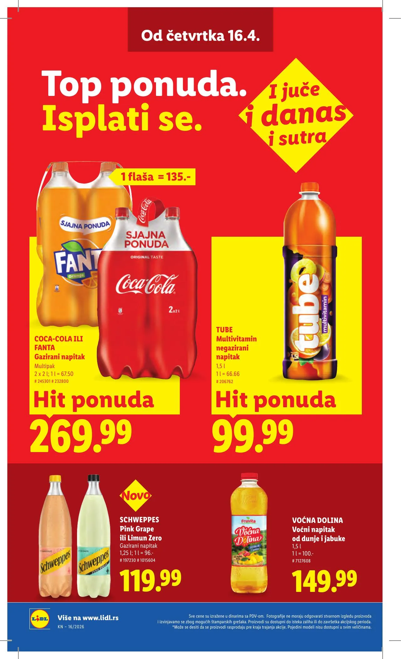 Lidl akciós újság Szerbia 04.16–04.22 – 28. oldal
