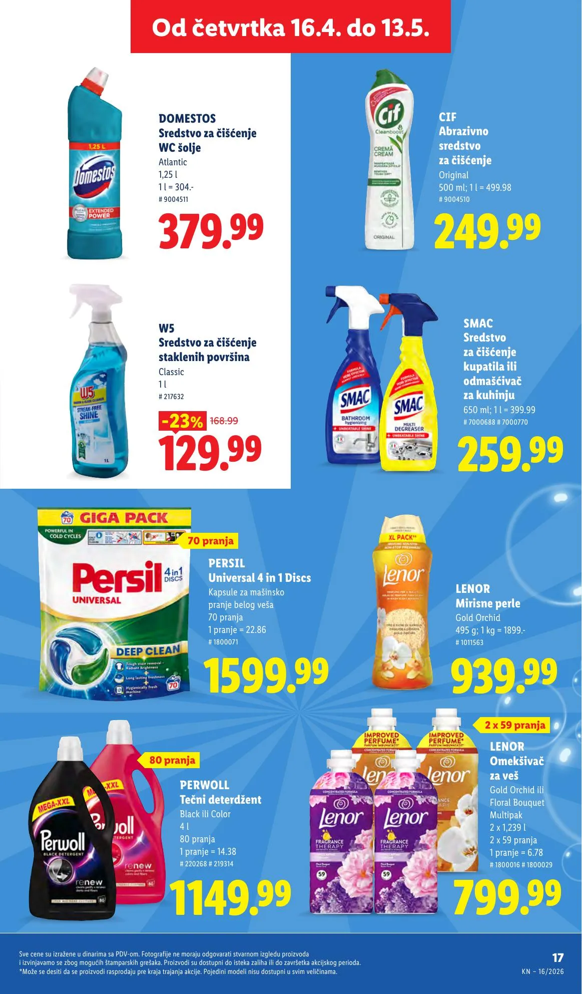 Lidl akciós újság Szerbia 04.16–04.22 – 35. oldal