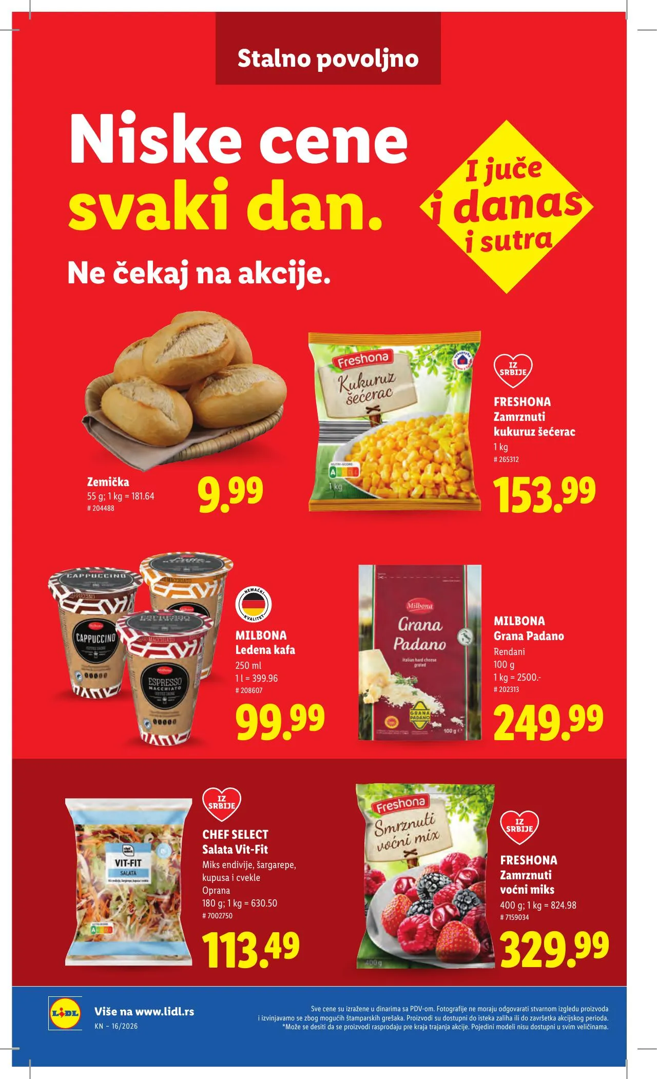 Lidl akciós újság Szerbia 04.16–04.22 – 36. oldal