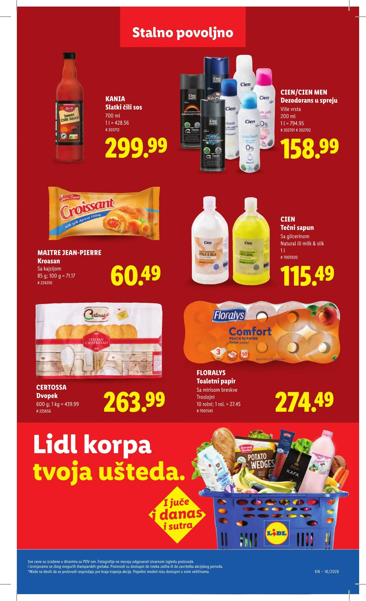 Lidl akciós újság Szerbia 04.16–04.22 – 37. oldal