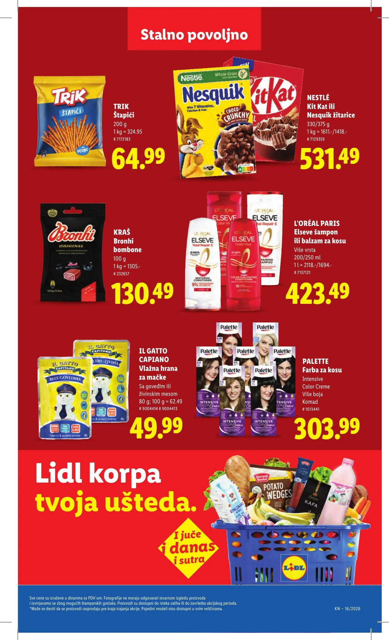 Lidl akciós újság Szerbia 04.16–04.22 – 39. oldal