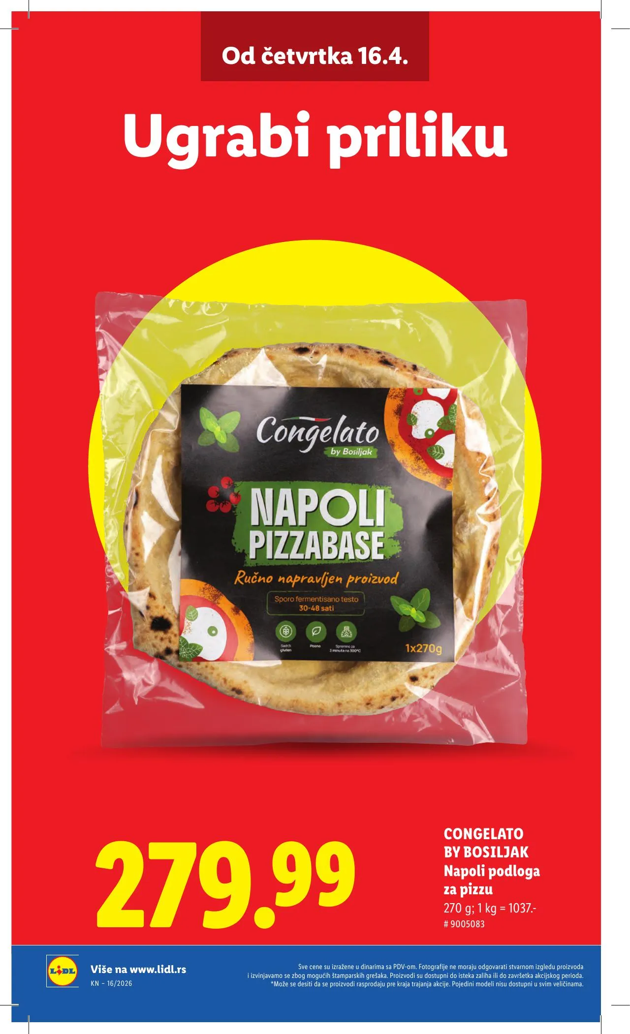Lidl akciós újság Szerbia 04.16–04.22 – 4. oldal