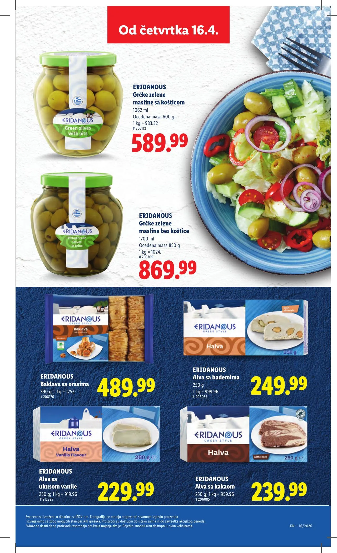 Lidl akciós újság Szerbia 04.16–04.22 – 43. oldal