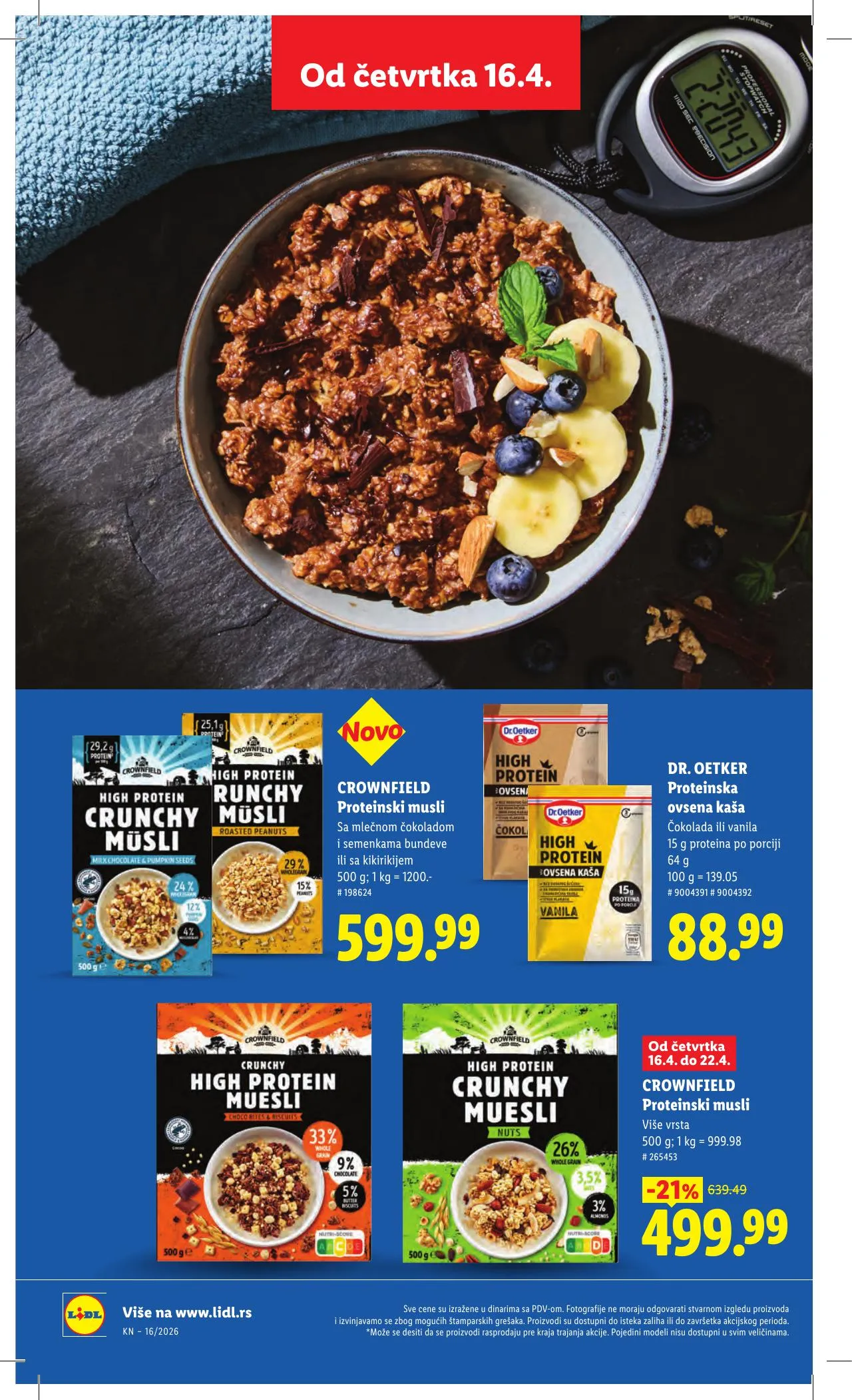 Lidl akciós újság Szerbia 04.16–04.22 – 54. oldal
