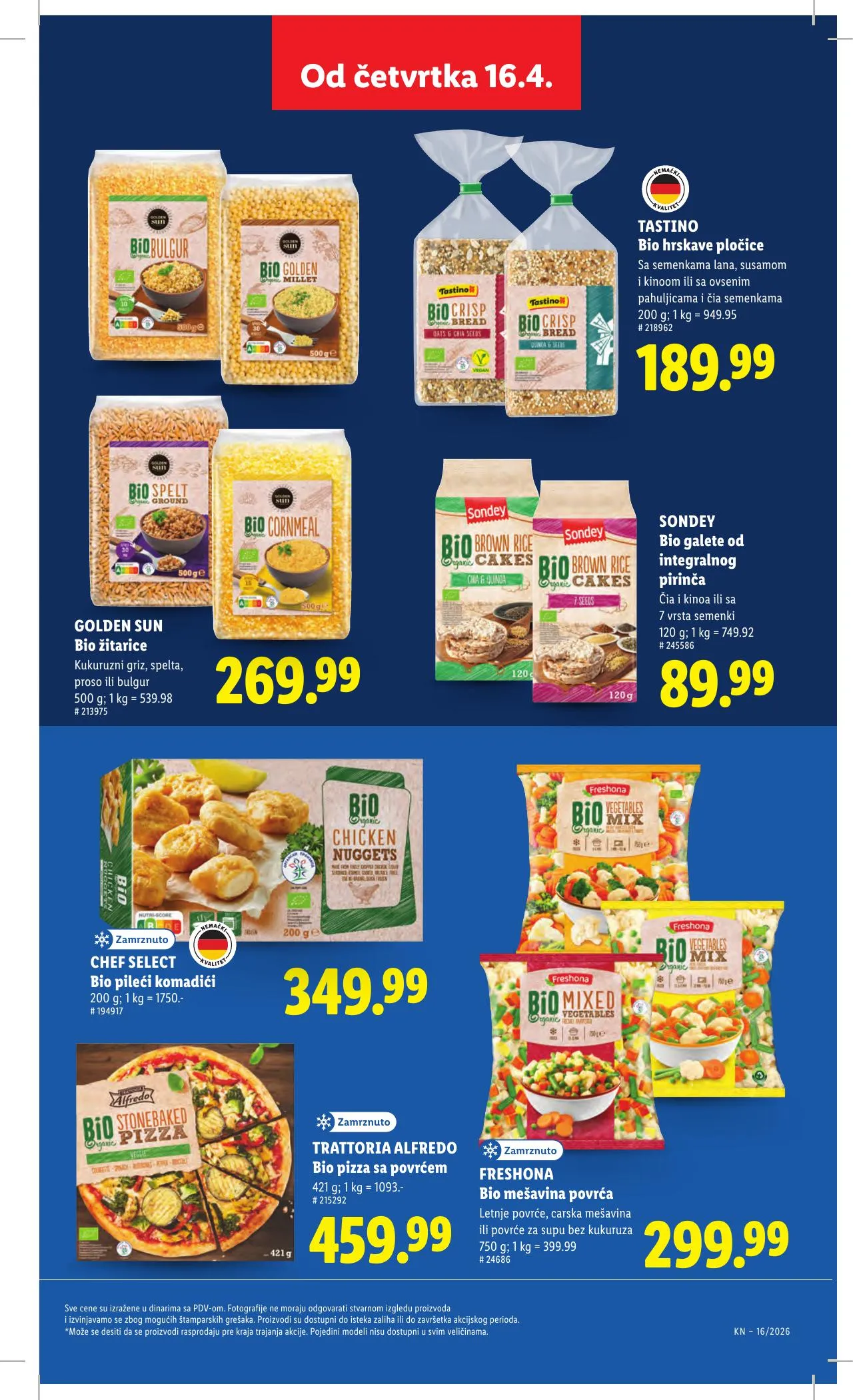 Lidl akciós újság Szerbia 04.16–04.22 – 57. oldal