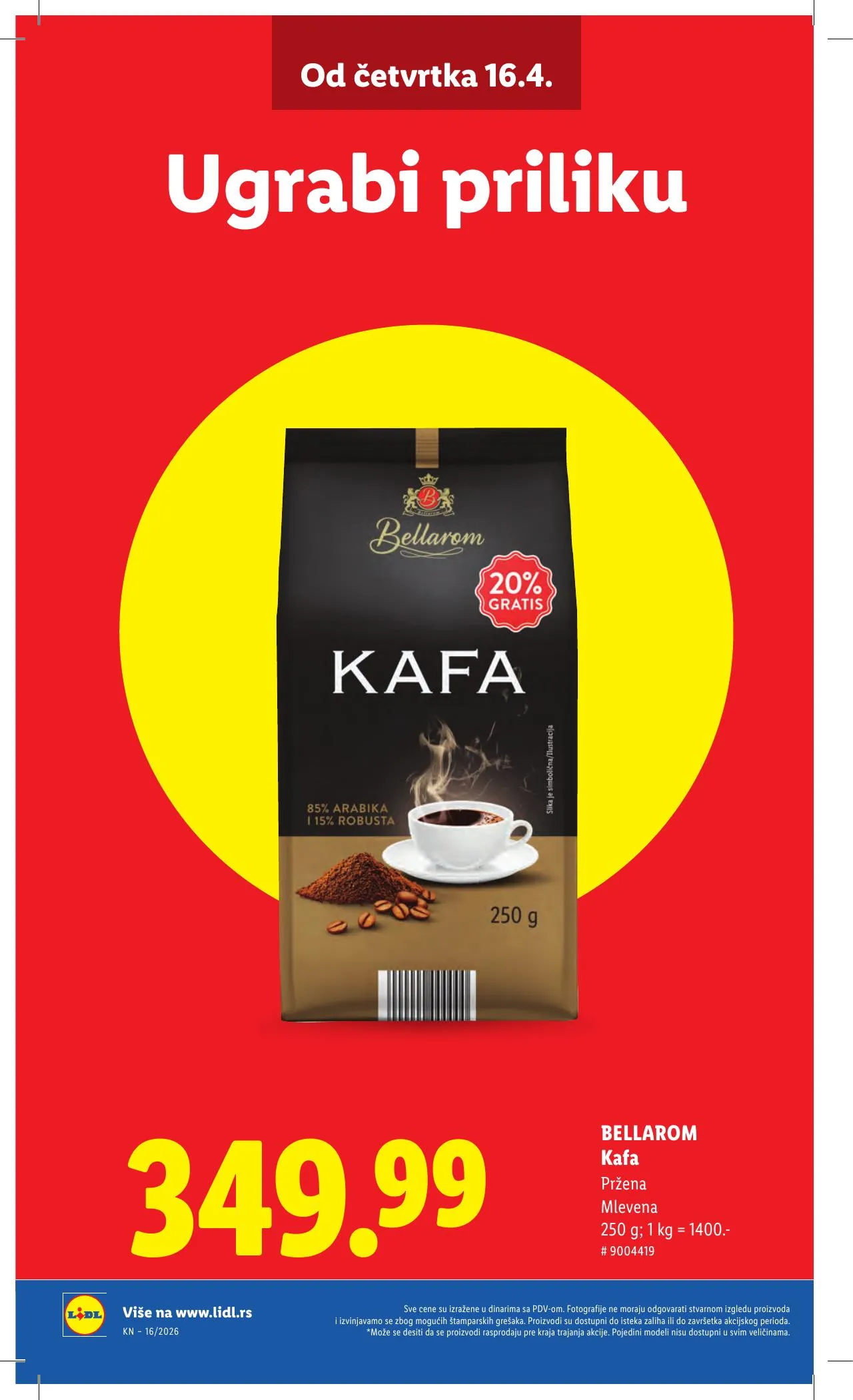 Lidl akciós újság Szerbia 04.16–04.22 – 6. oldal