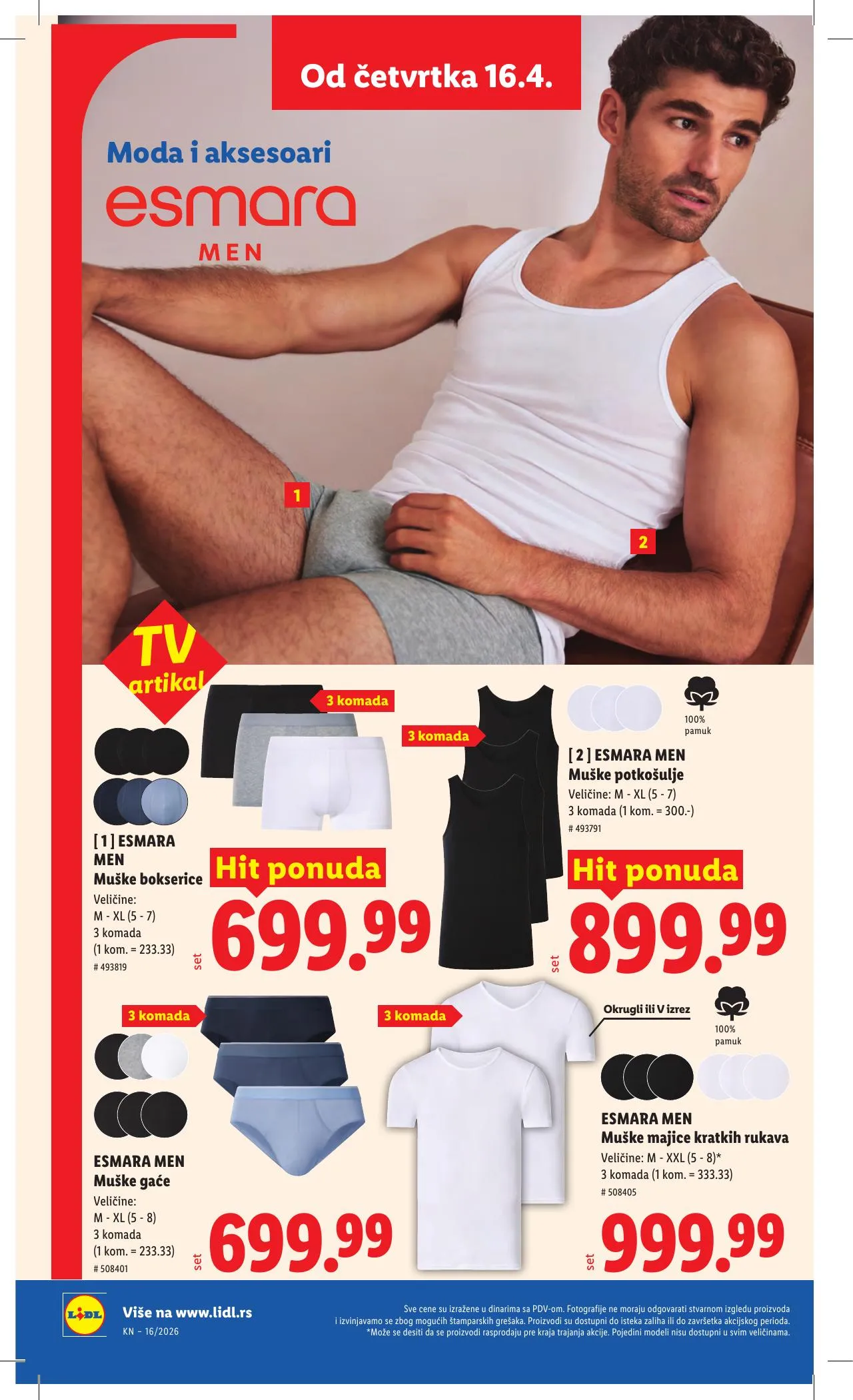 Lidl akciós újság Szerbia 04.16–04.22 – 68. oldal
