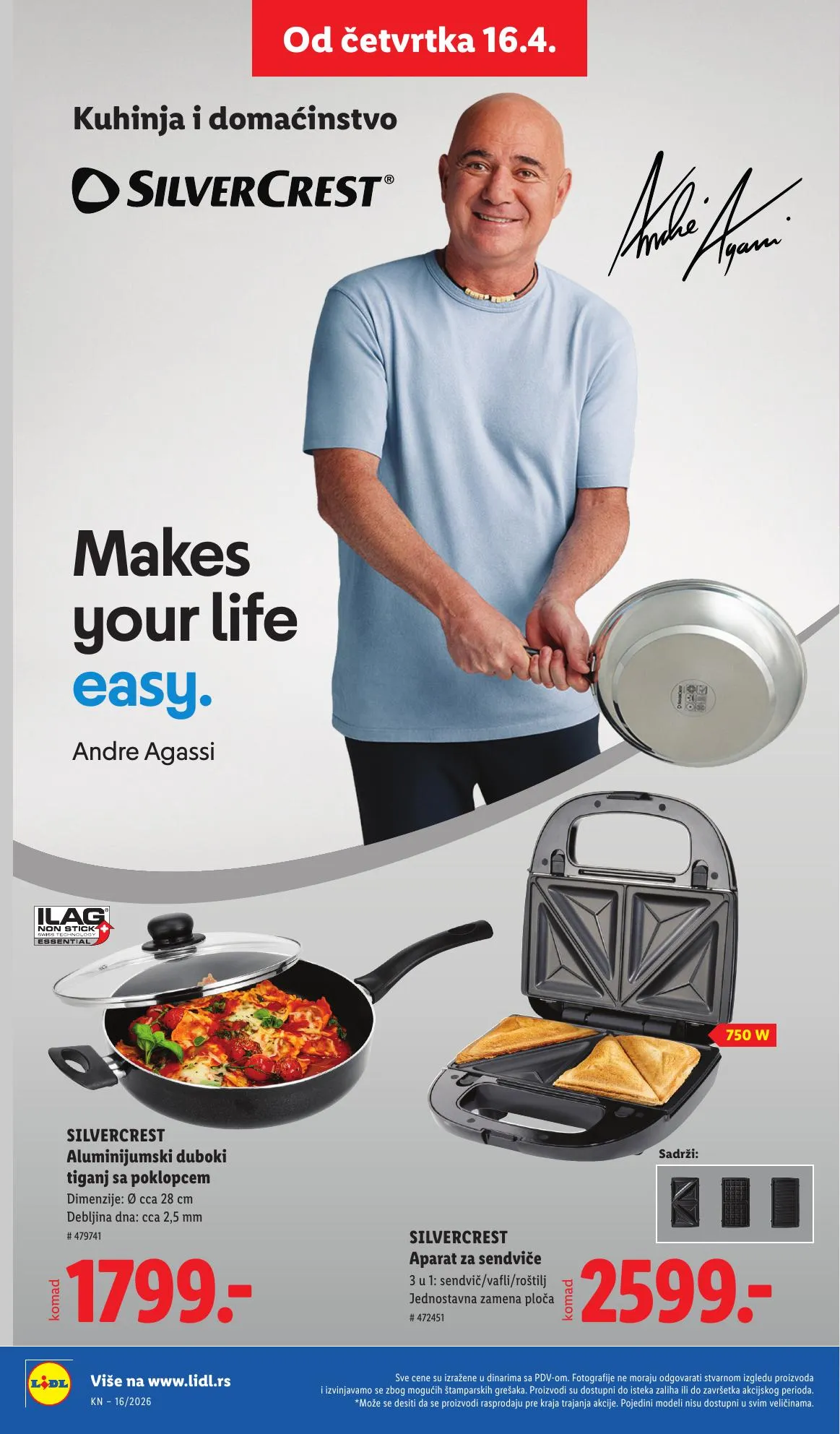Lidl akciós újság Szerbia 04.16–04.22 – 70. oldal