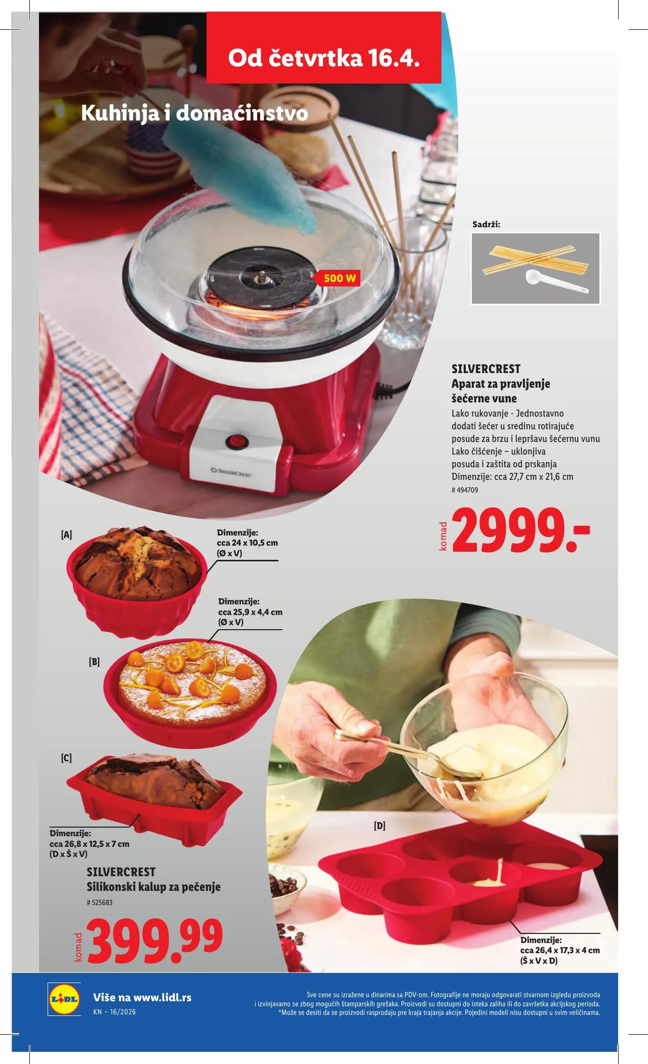 Lidl akciós újság Szerbia 04.16–04.22 – 74. oldal
