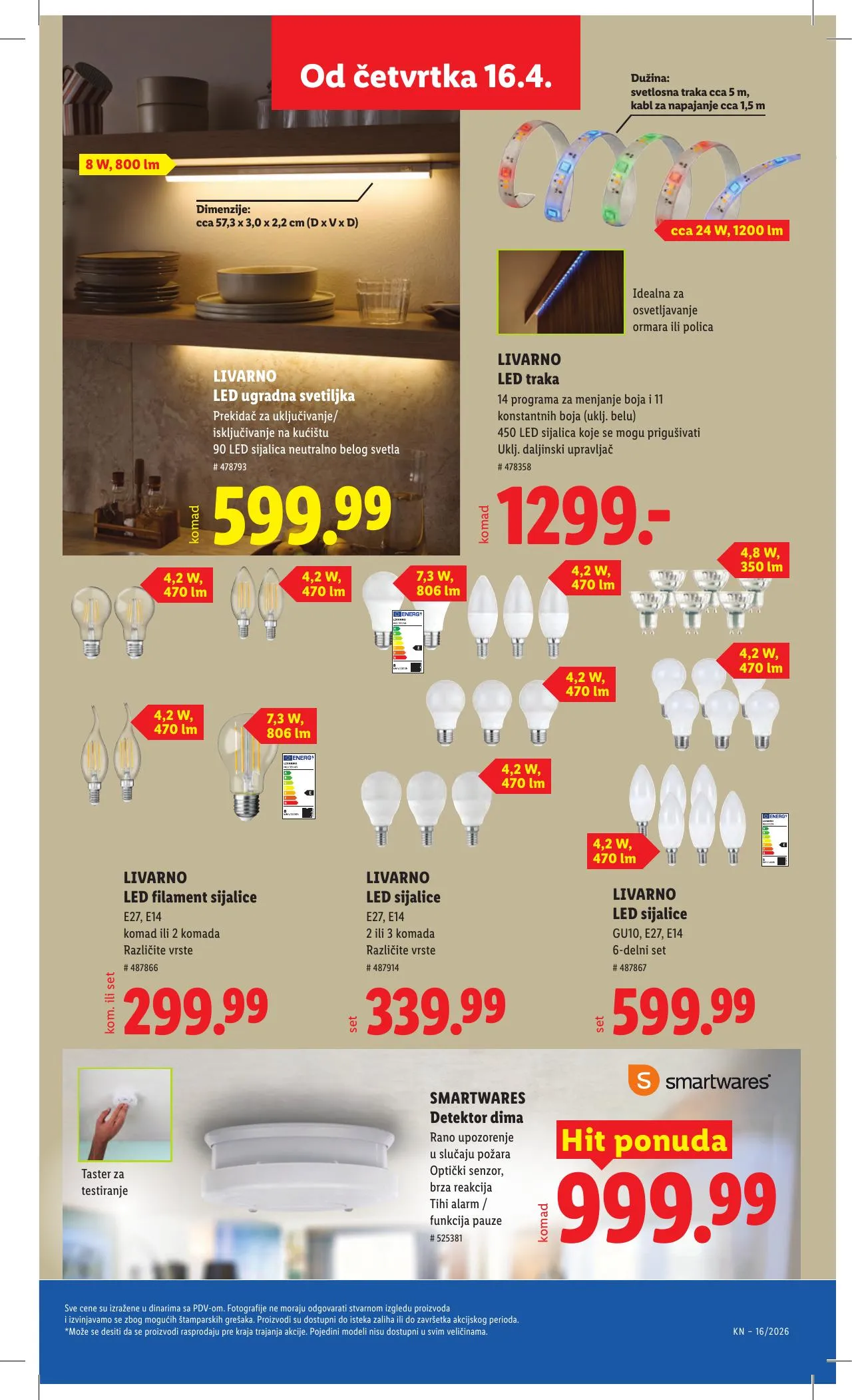 Lidl akciós újság Szerbia 04.16–04.22 – 77. oldal