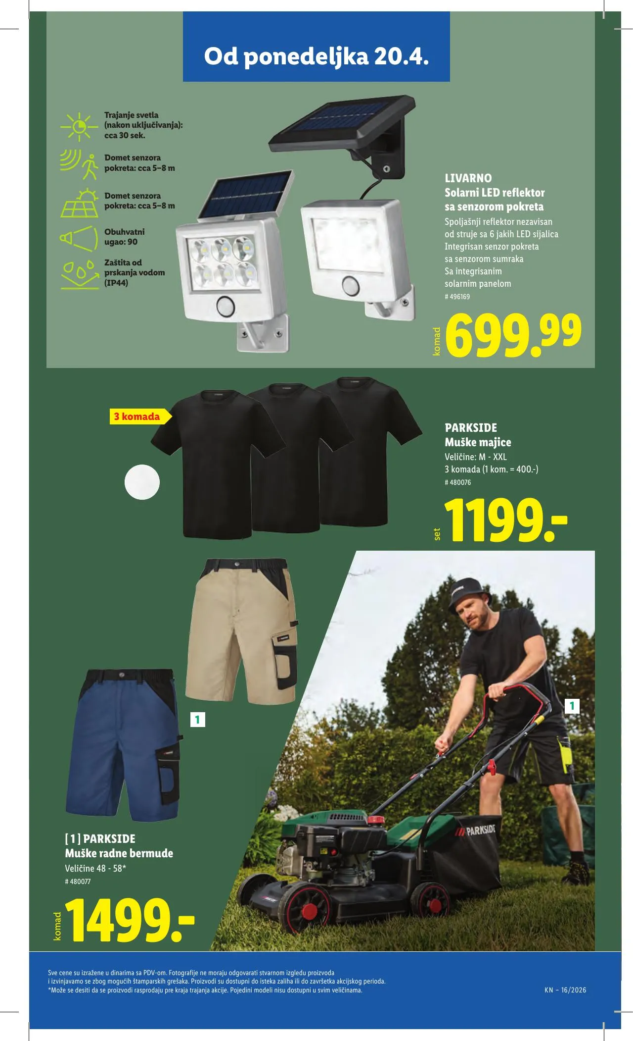 Lidl akciós újság Szerbia 04.16–04.22 – 79. oldal