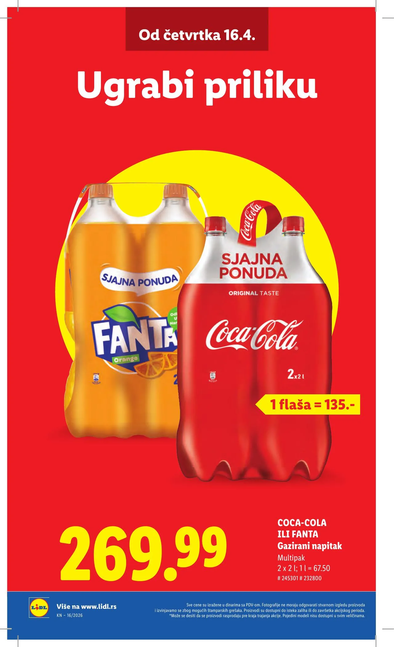 Lidl akciós újság Szerbia 04.16–04.22 – 8. oldal
