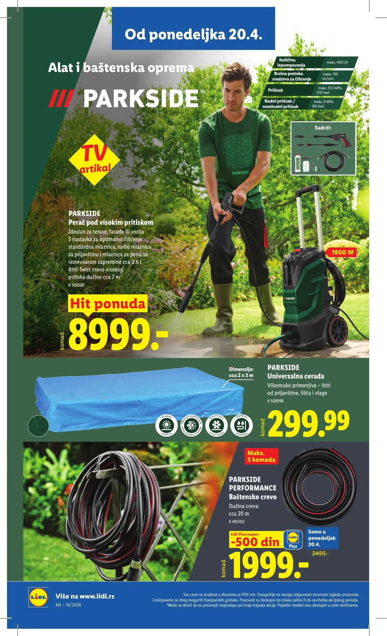Lidl akciós újság Szerbia 04.16–04.22 – 80. oldal