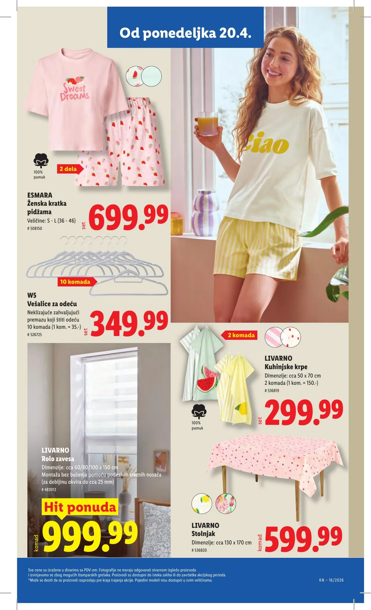 Lidl akciós újság Szerbia 04.16–04.22 – 85. oldal