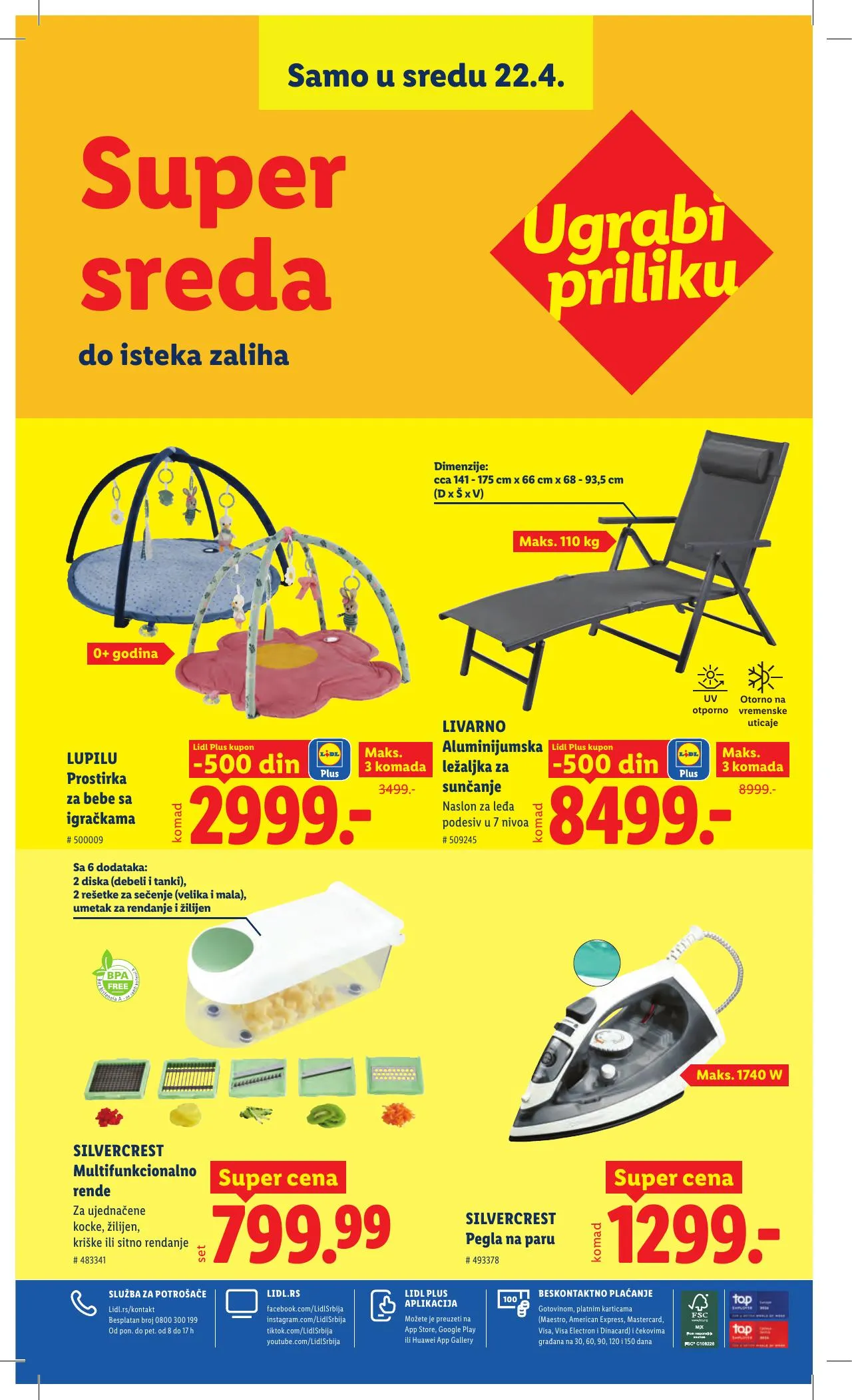 Lidl akciós újság Szerbia 04.16–04.22 – 90. oldal