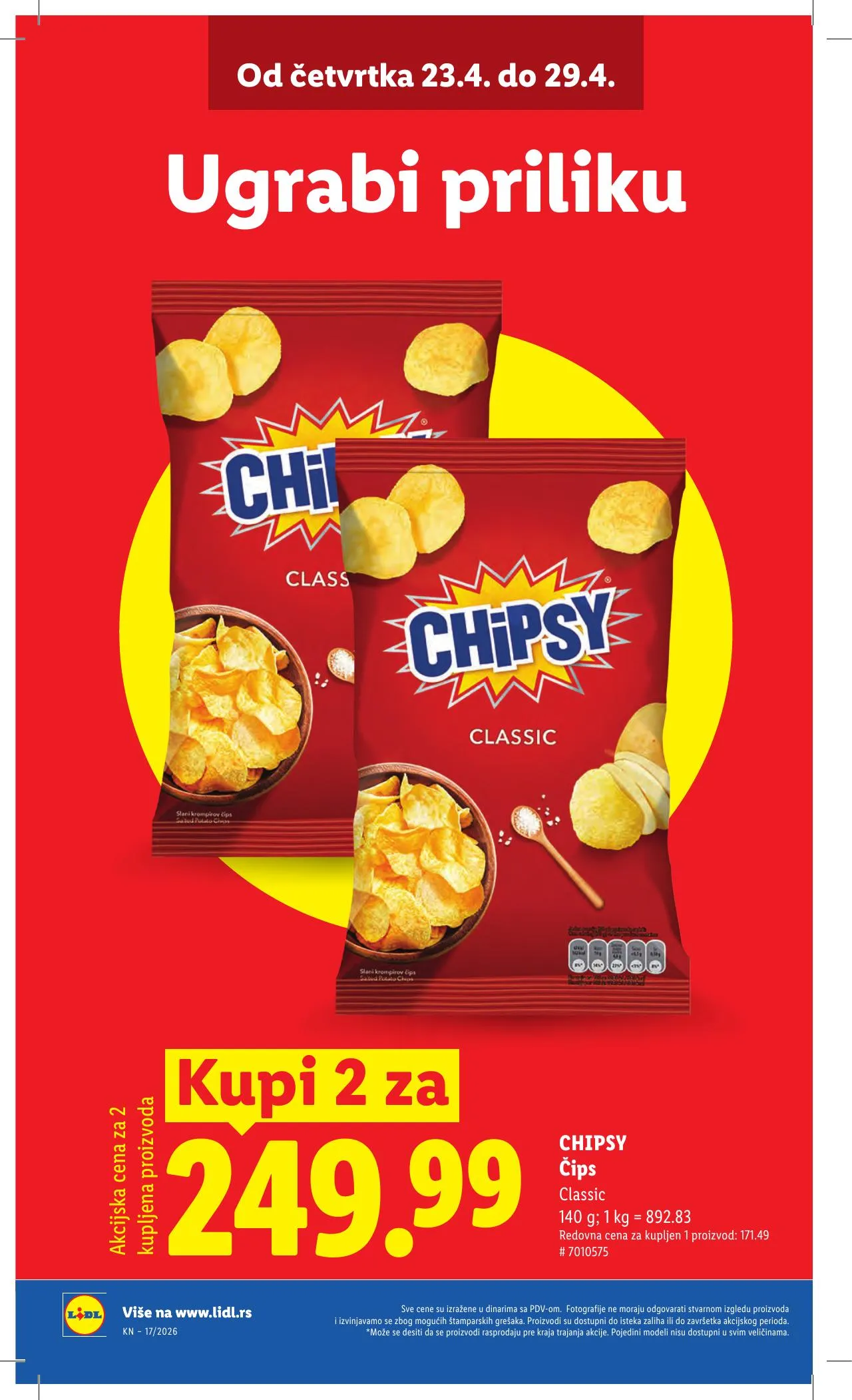 Lidl akciós újság Szerbia 04.23–04.29 – 10. oldal