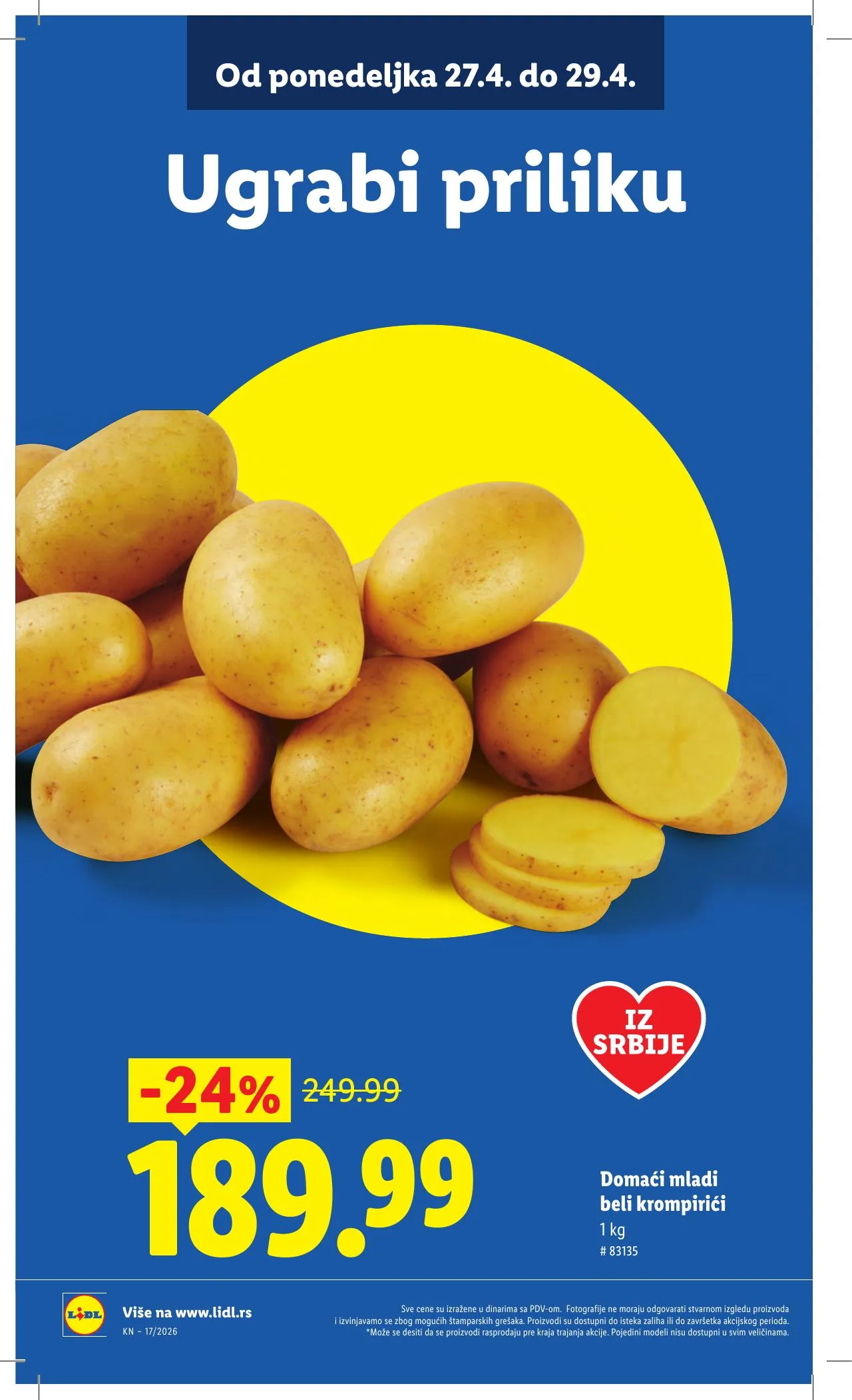 Lidl akciós újság Szerbia 04.23–04.29 – 14. oldal